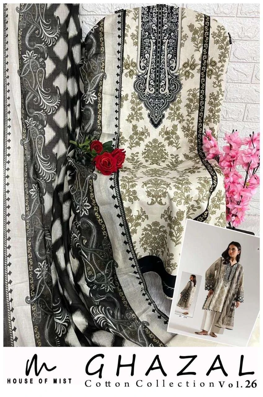 Ghazal Cotton Collection Vol 26