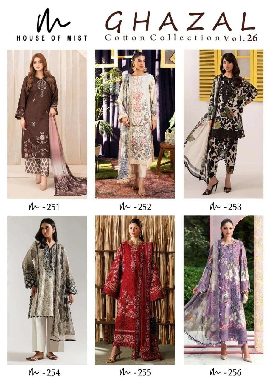 Ghazal Cotton Collection Vol 26