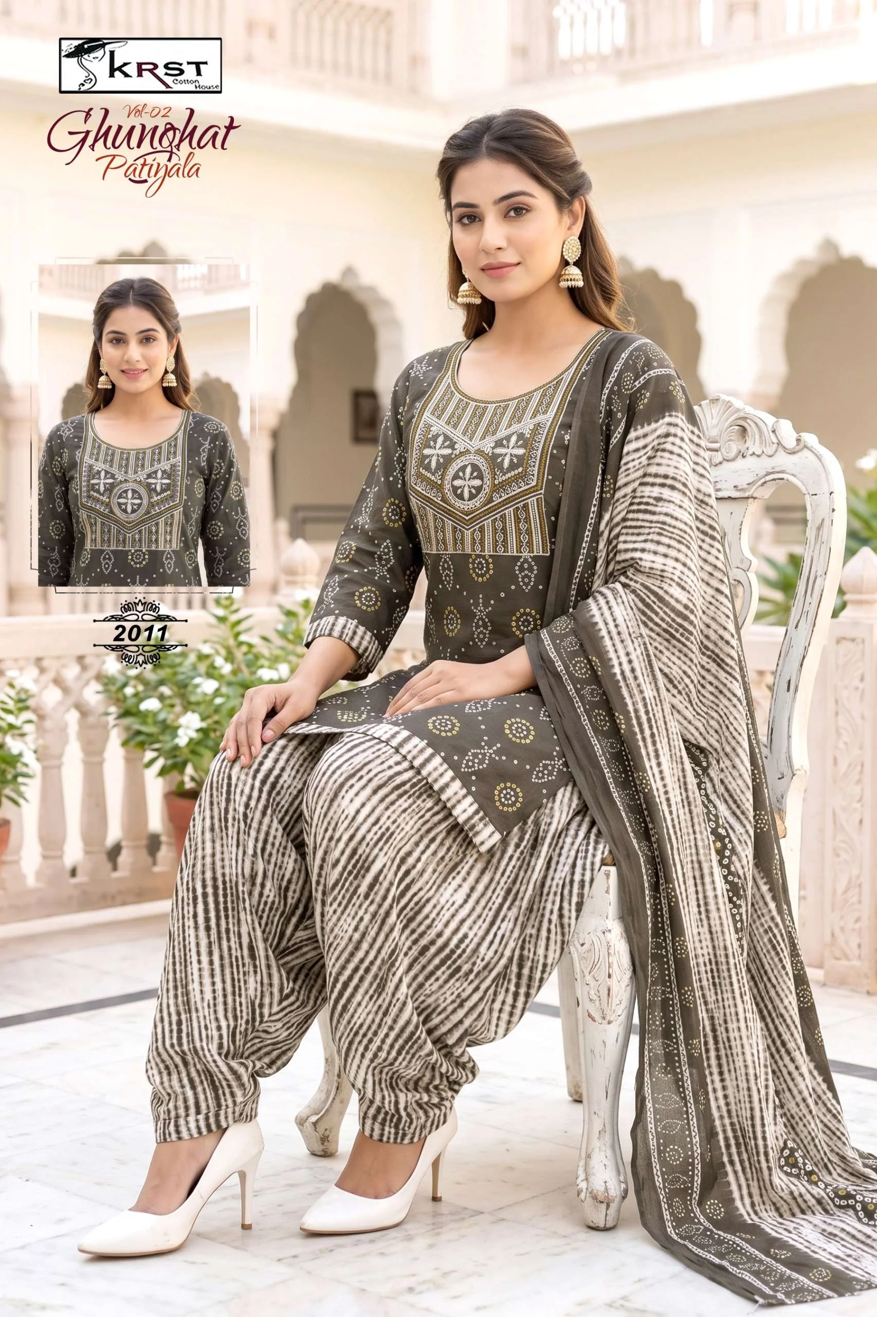 Ghunghat Patiyala Vol 2 Ready Made Collection - Readymade Dress