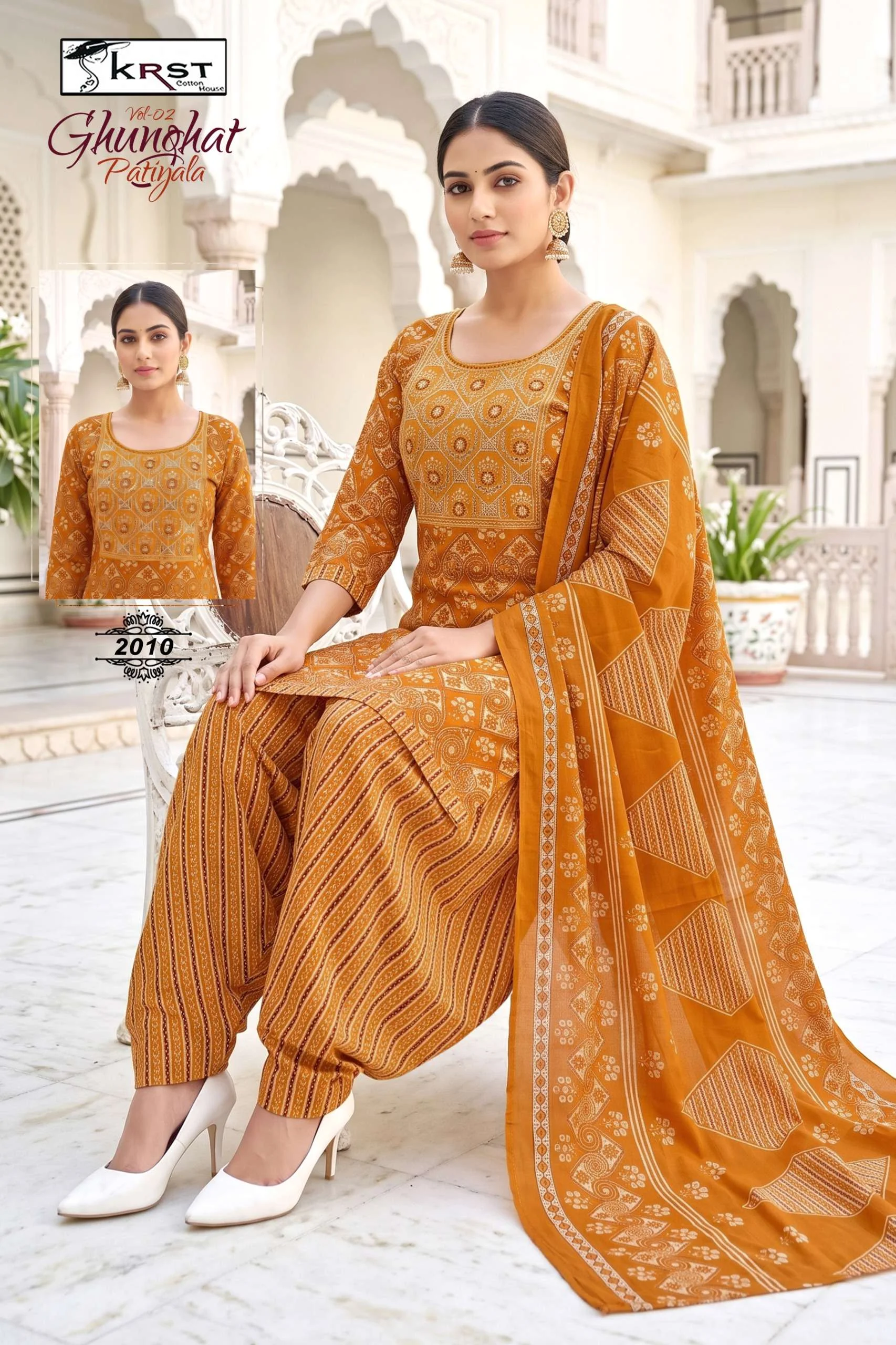 Ghunghat Patiyala Vol 2 Ready Made Collection - Readymade Dress