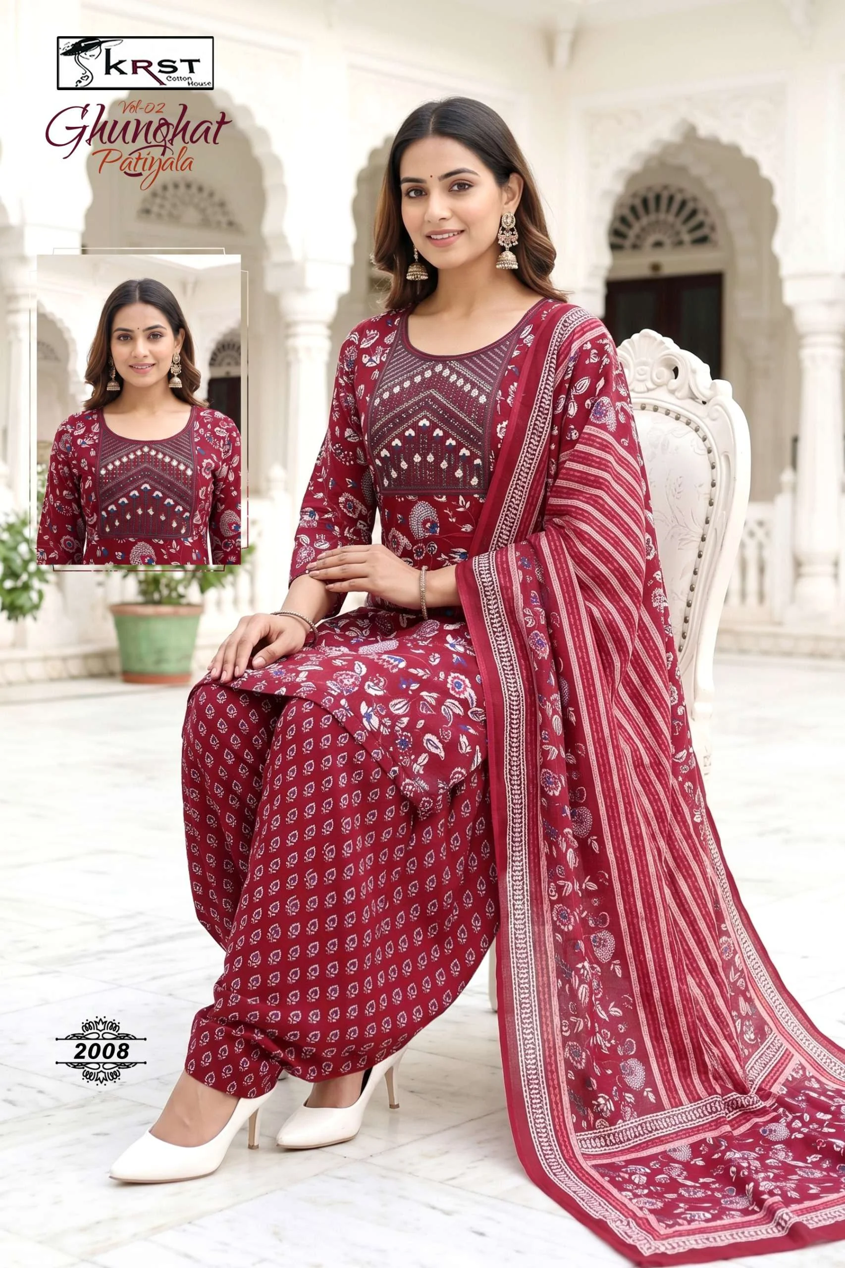 Ghunghat Patiyala Vol 2 Ready Made Collection - Readymade Dress