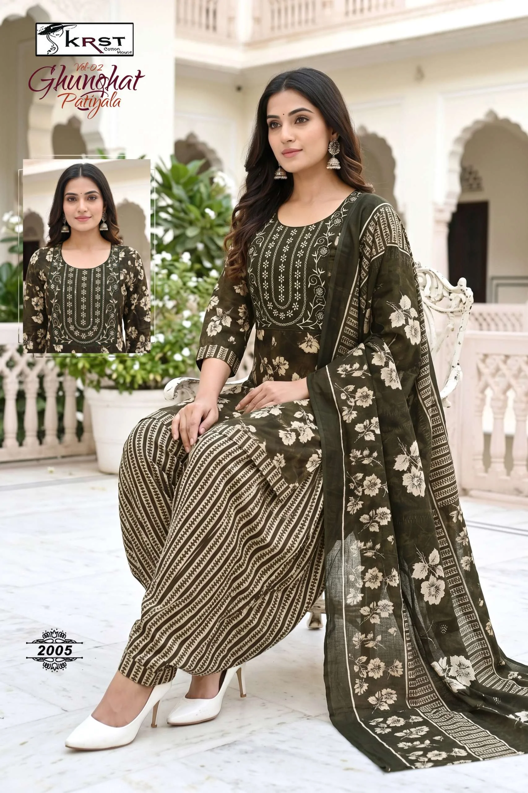 Ghunghat Patiyala Vol 2 Ready Made Collection - Readymade Dress
