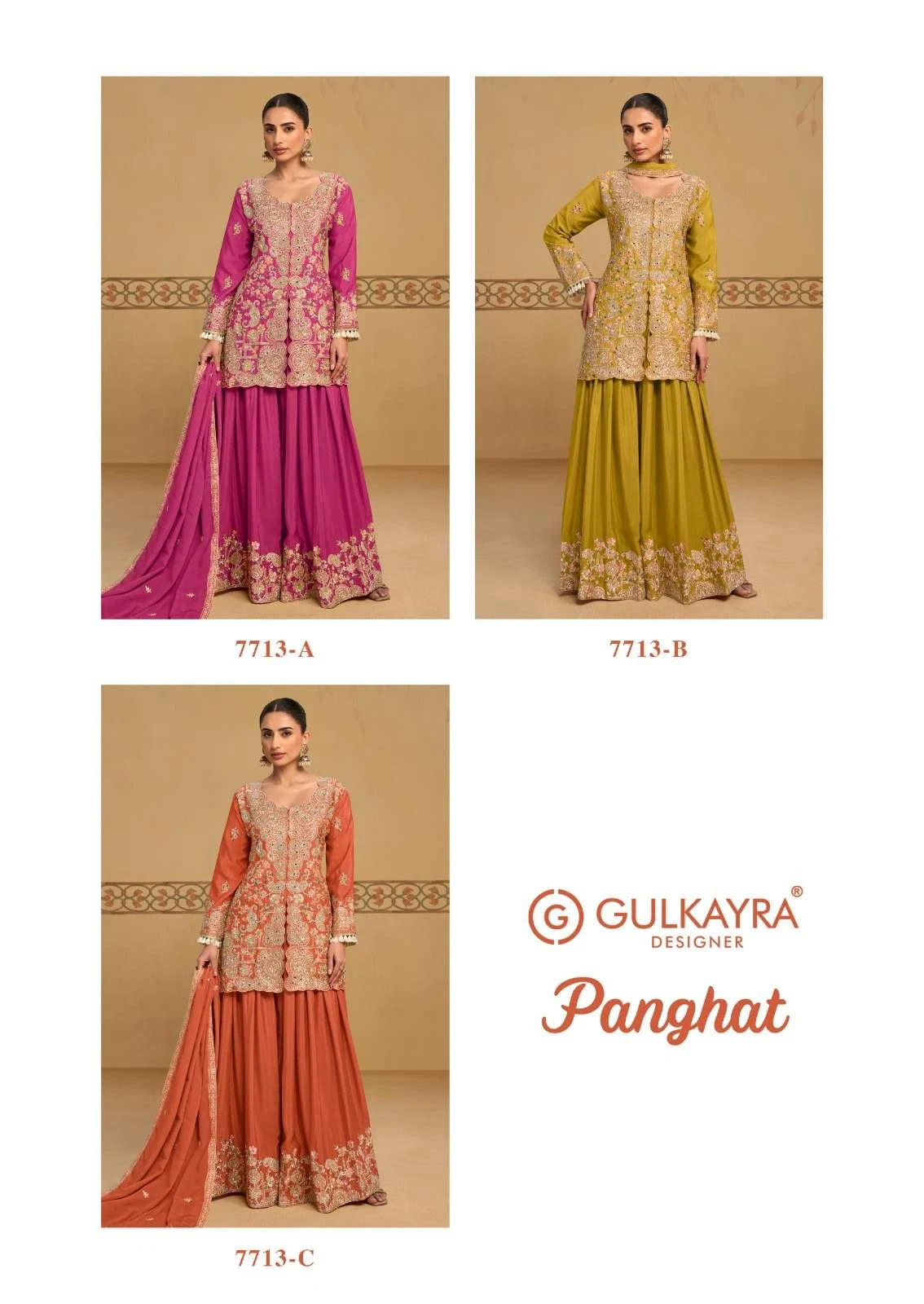Gulkayra Designer Panghat - Readymade Dress