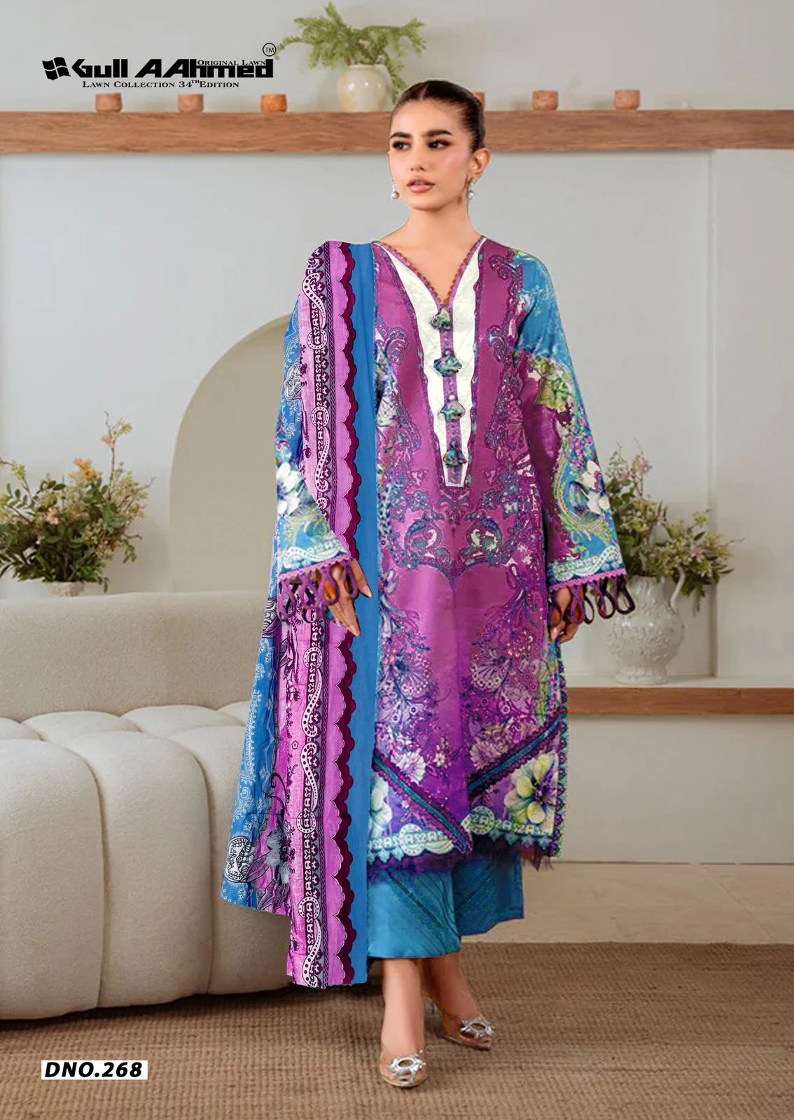 Gull Aahmed Lawn Vol 34