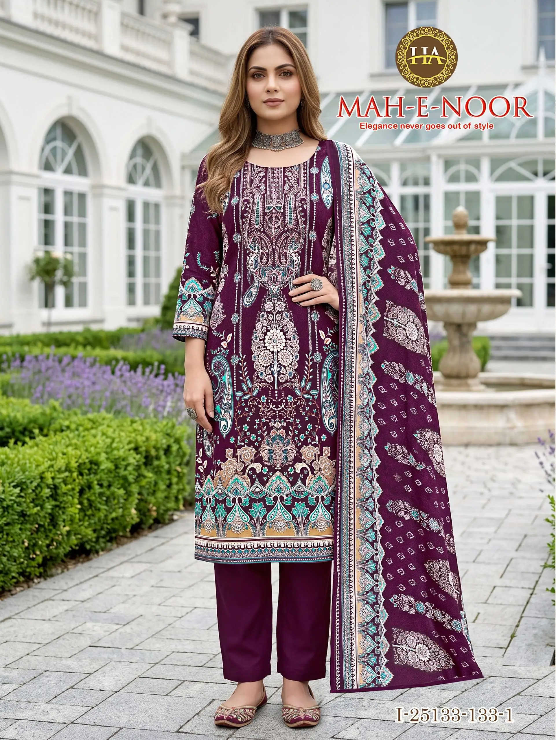 Harshit Fashion Hub Mah E Noor