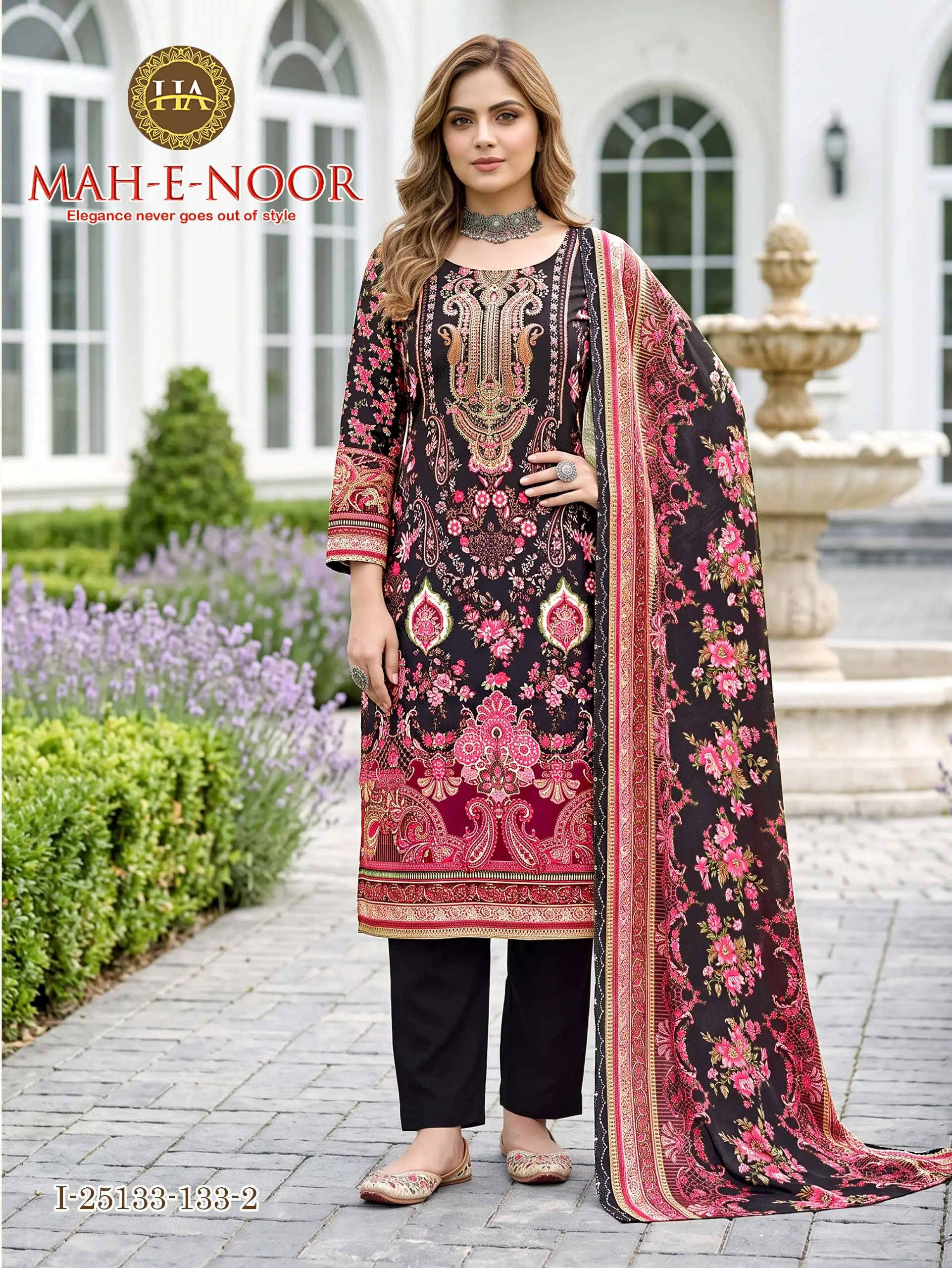 Harshit Fashion Hub Mah E Noor