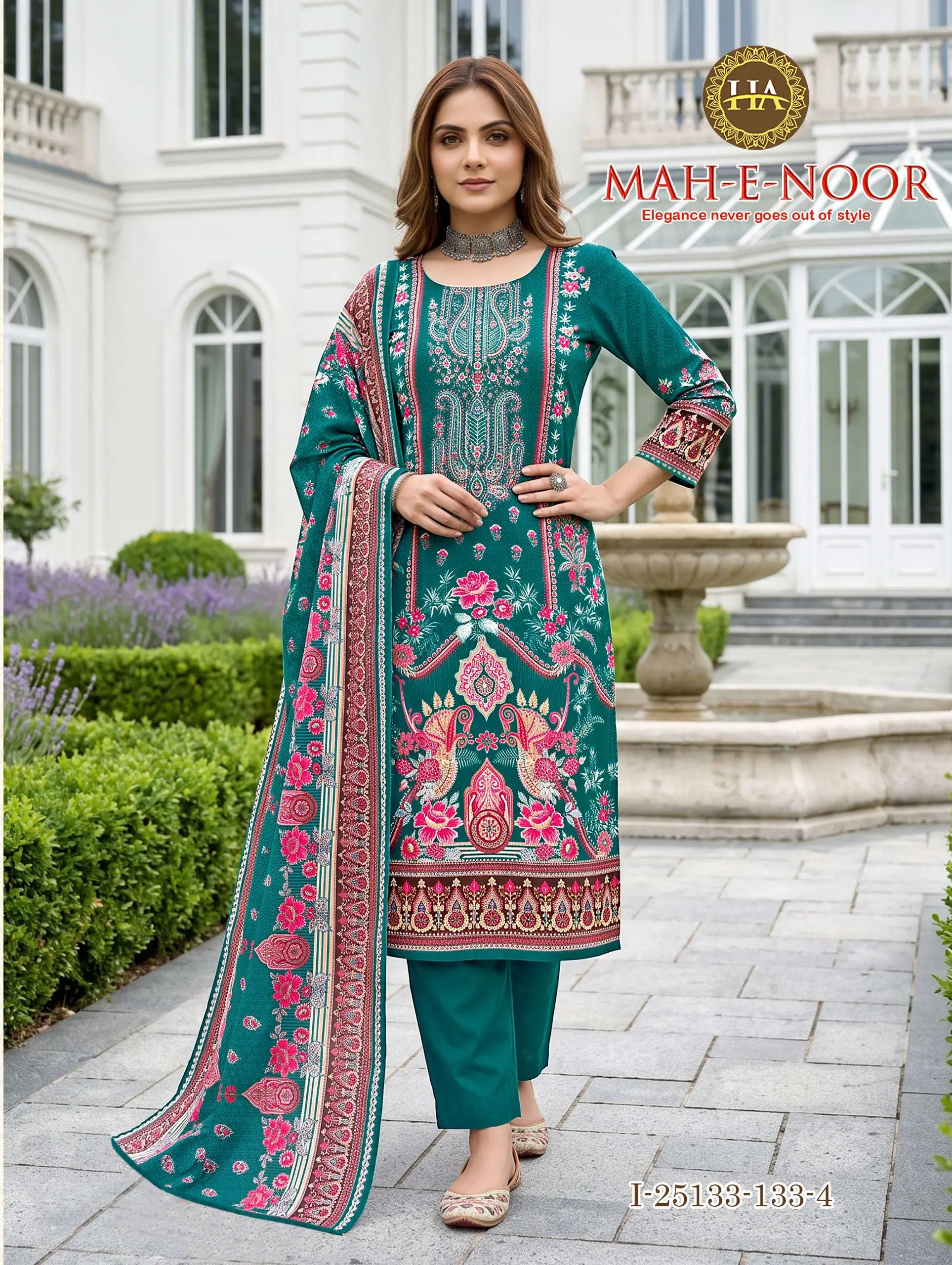 Harshit Fashion Hub Mah E Noor