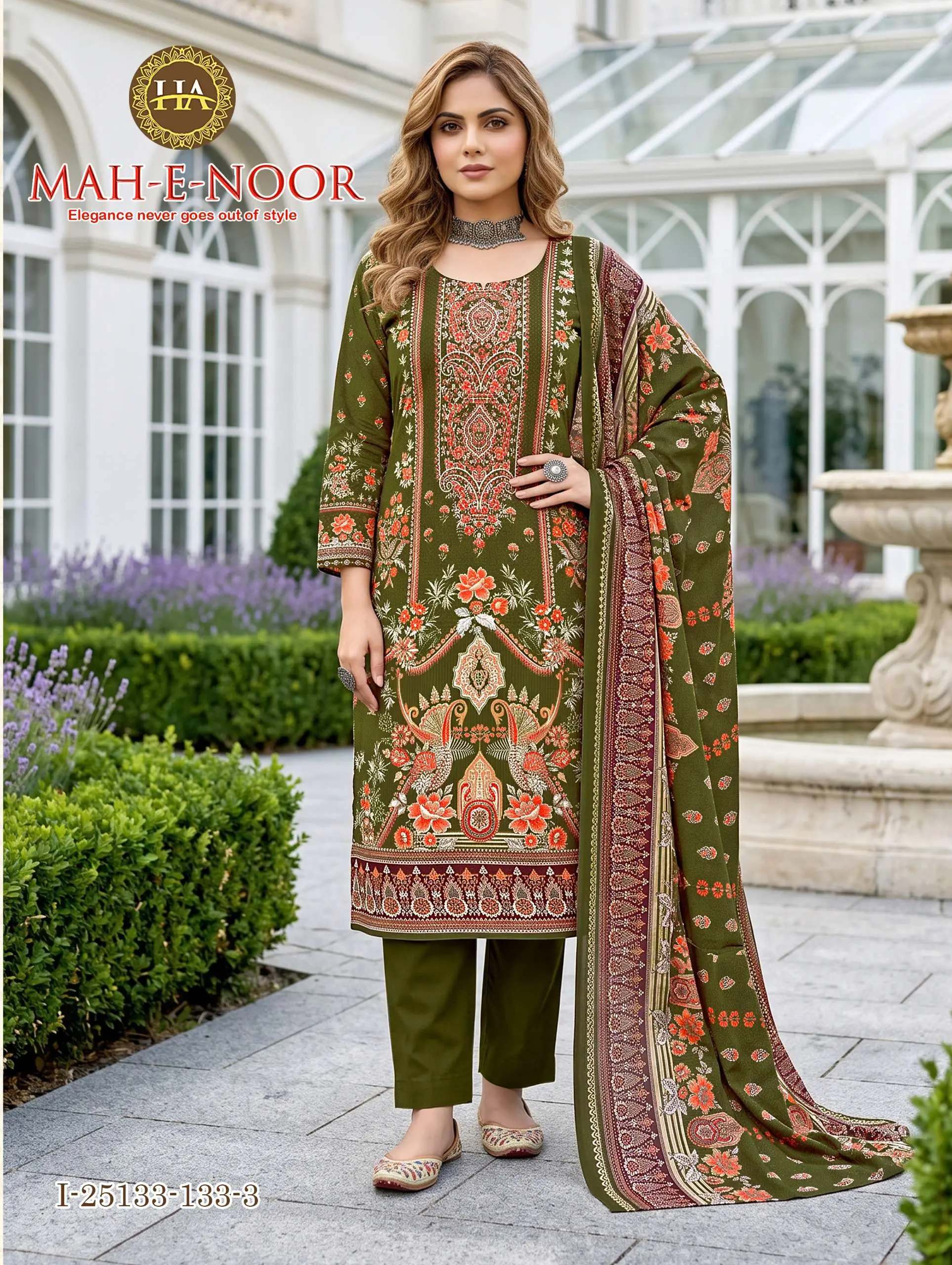 Harshit Fashion Hub Mah E Noor