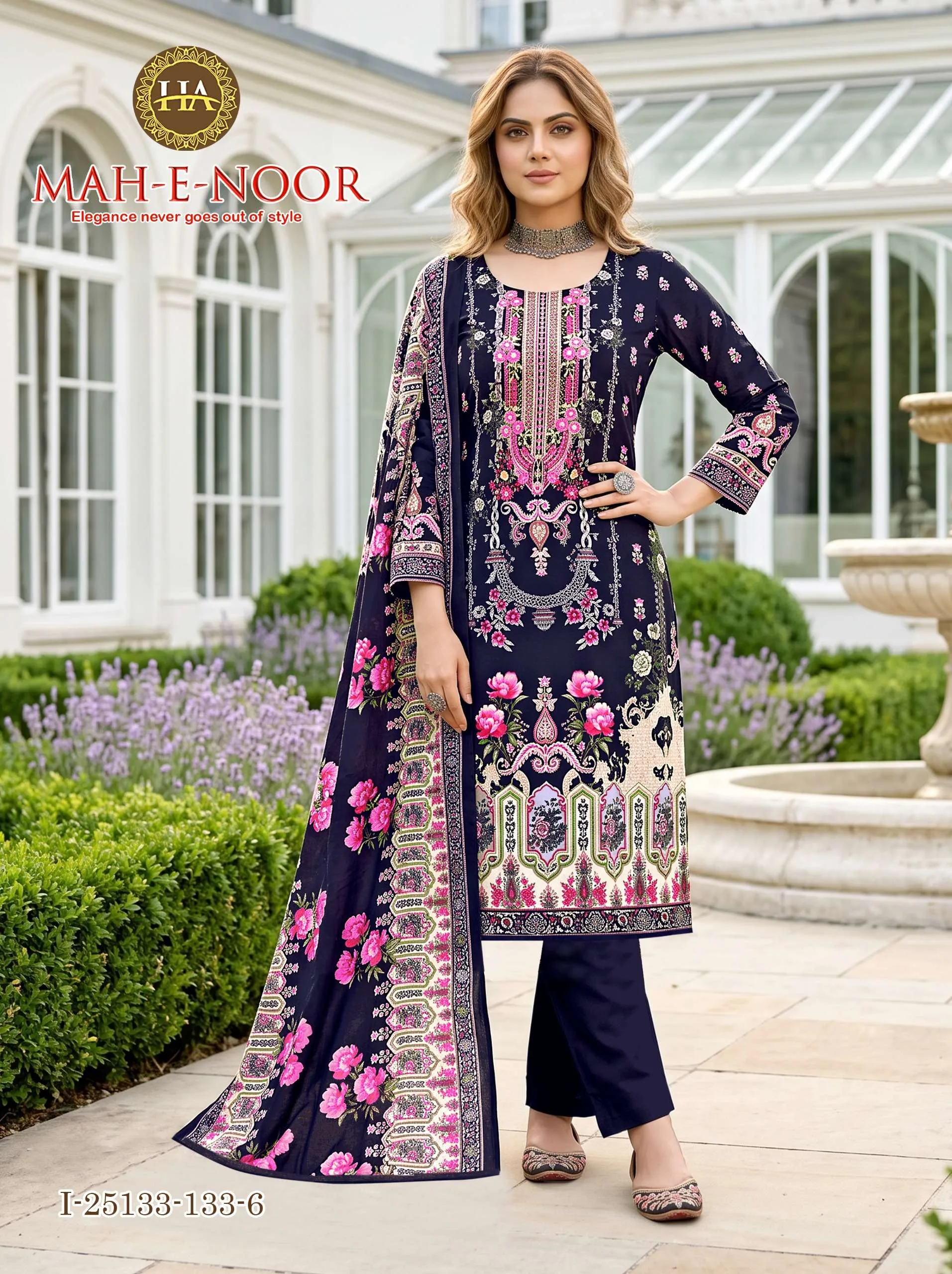 Harshit Fashion Hub Mah E Noor