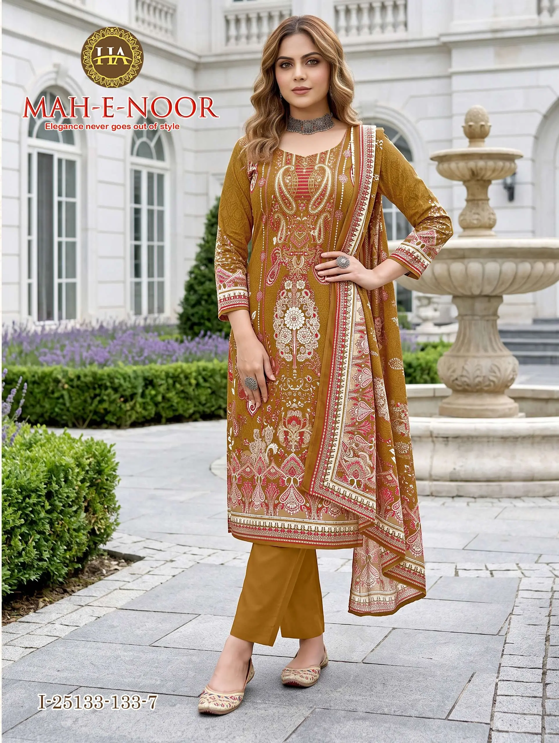 Harshit Fashion Hub Mah E Noor