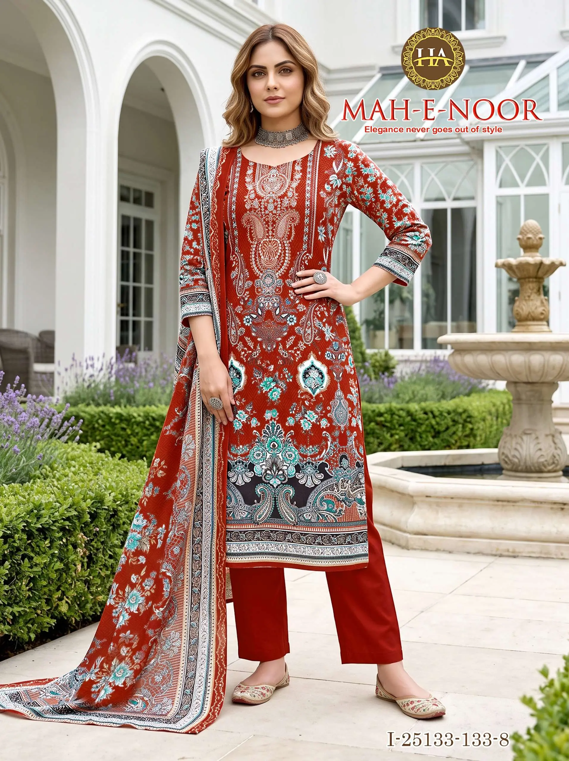 Harshit Fashion Hub Mah E Noor
