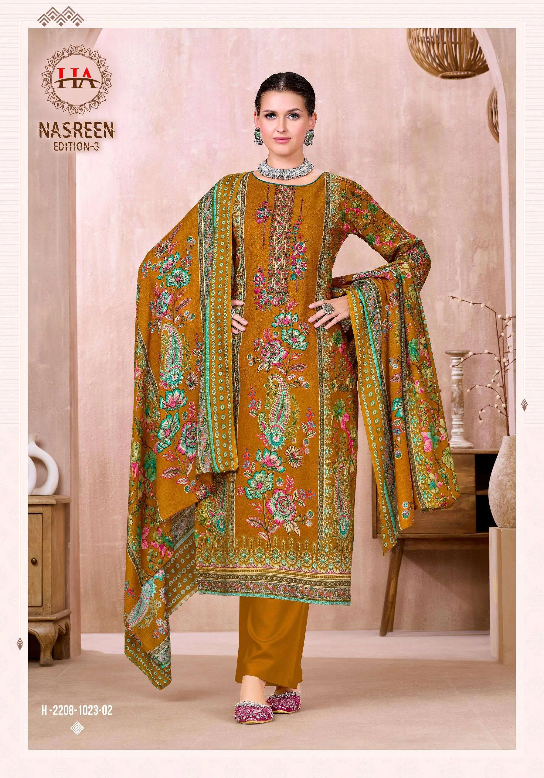 Harshit Fashion Hub Nasreen Edition 3