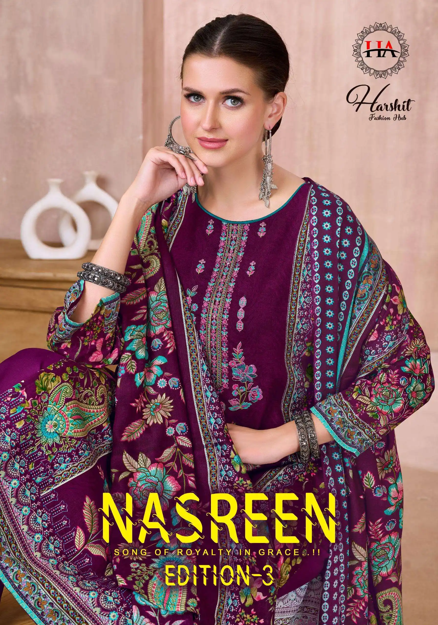 Harshit Fashion Hub Nasreen Edition 3