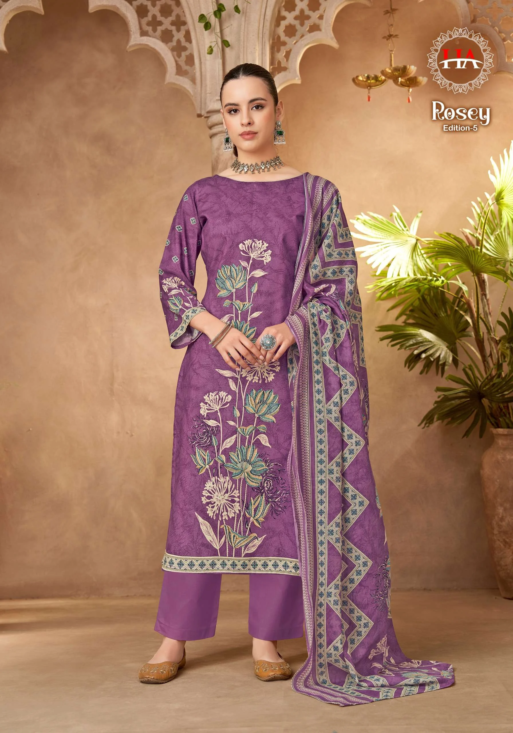 Harshit Fashion Hub Rosey Vol 5