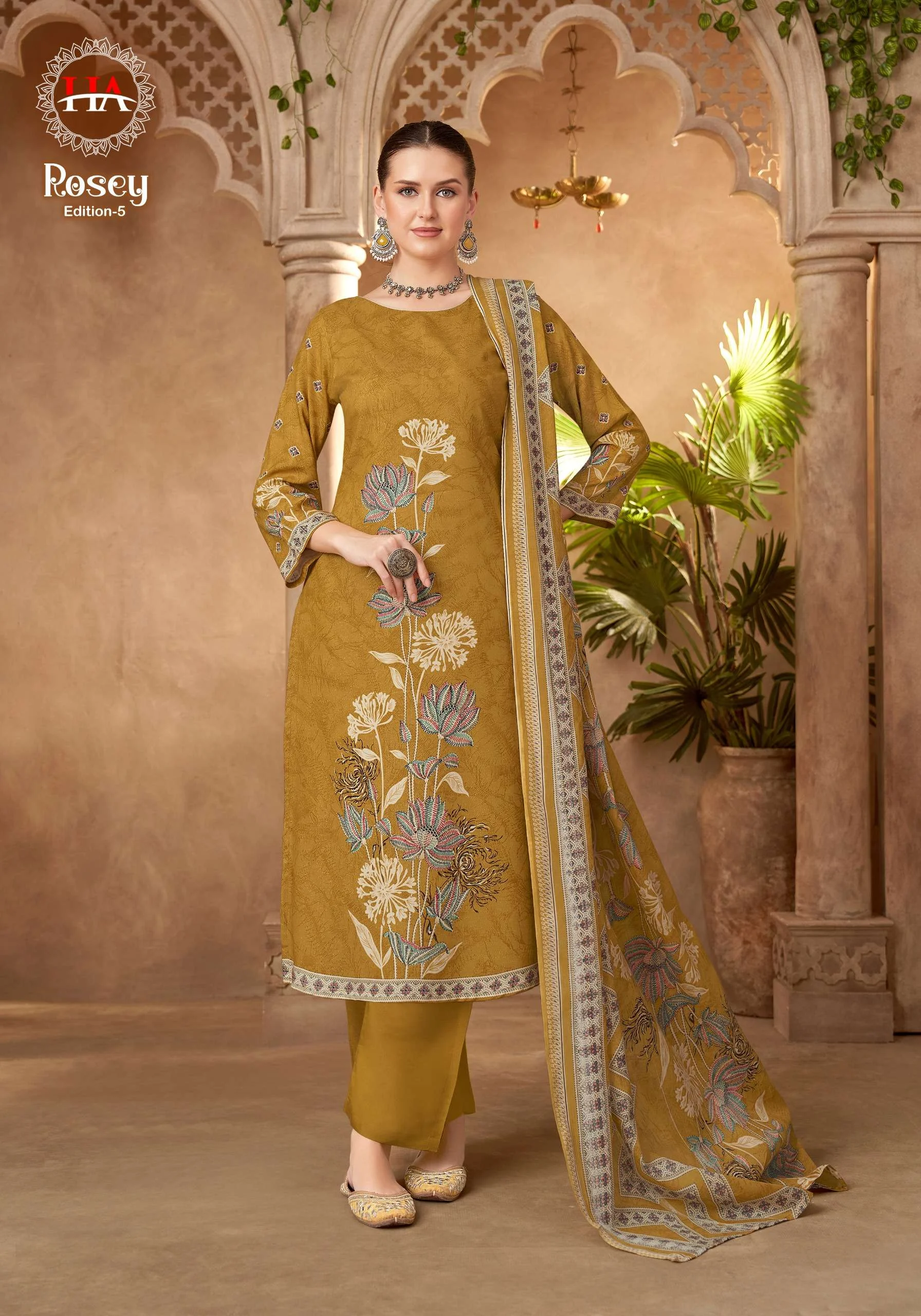 Harshit Fashion Hub Rosey Vol 5