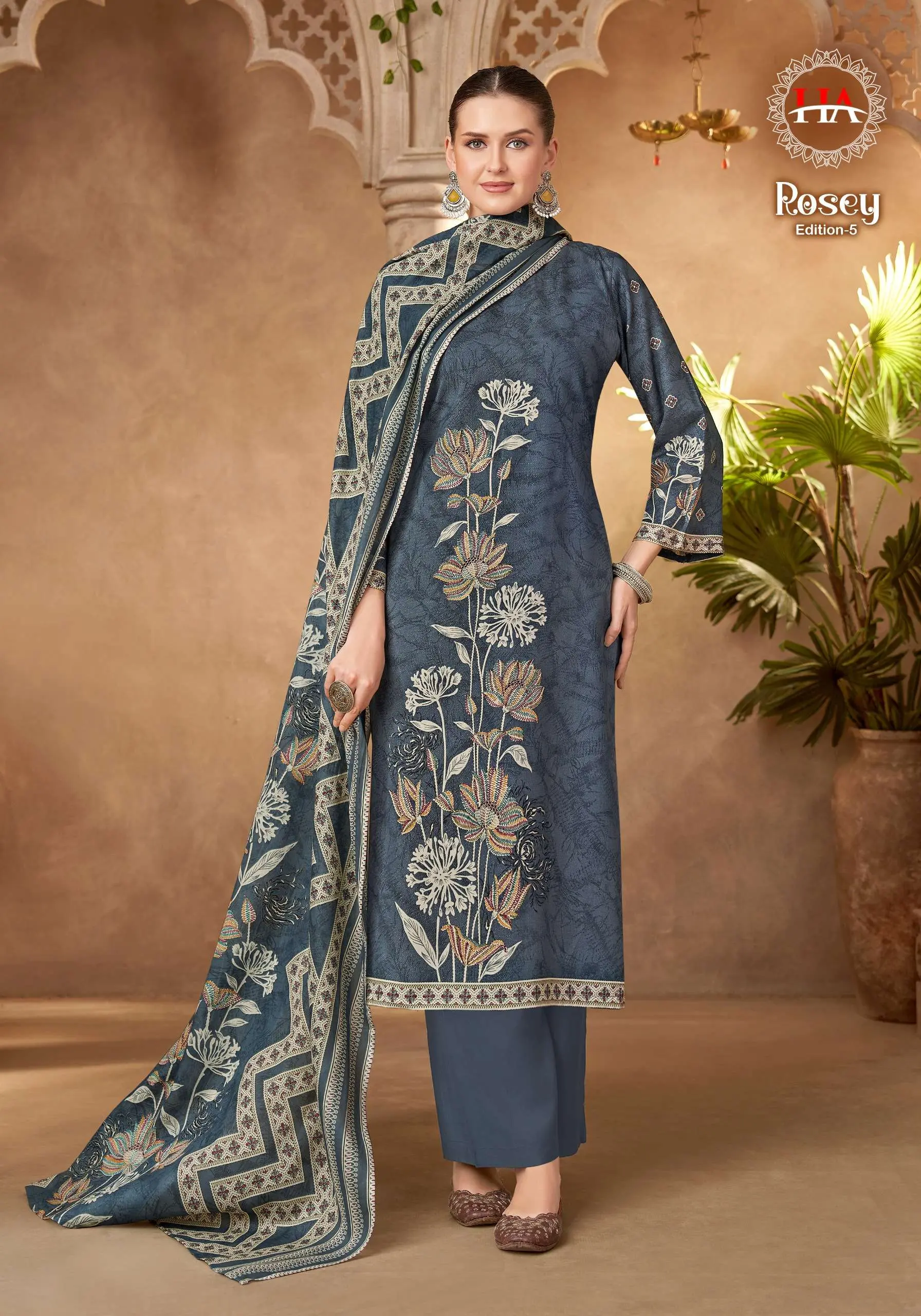 Harshit Fashion Hub Rosey Vol 5