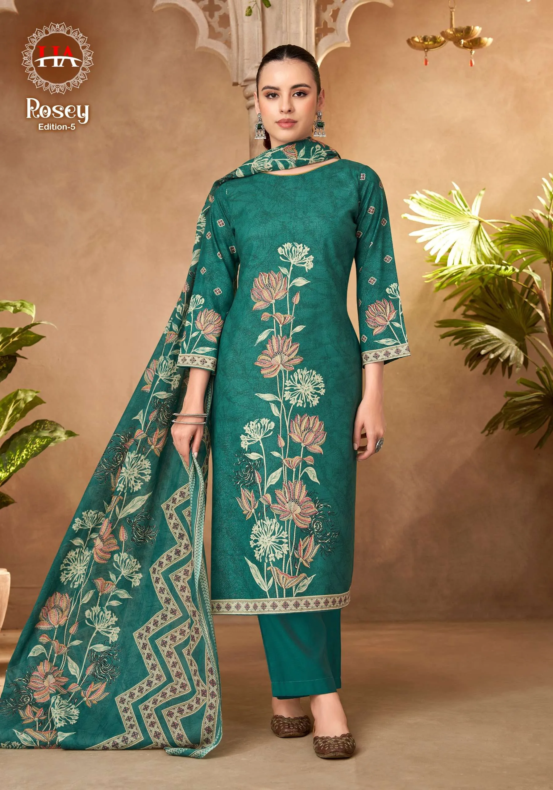 Harshit Fashion Hub Rosey Vol 5
