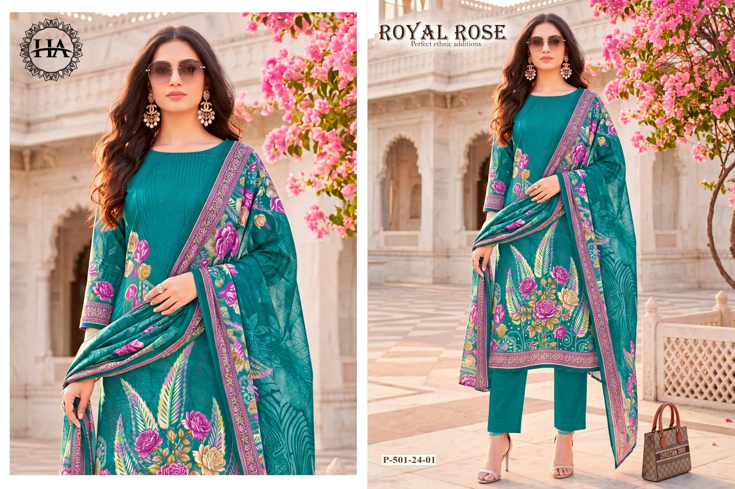 Harshit Fashion Hub Royal Rose
