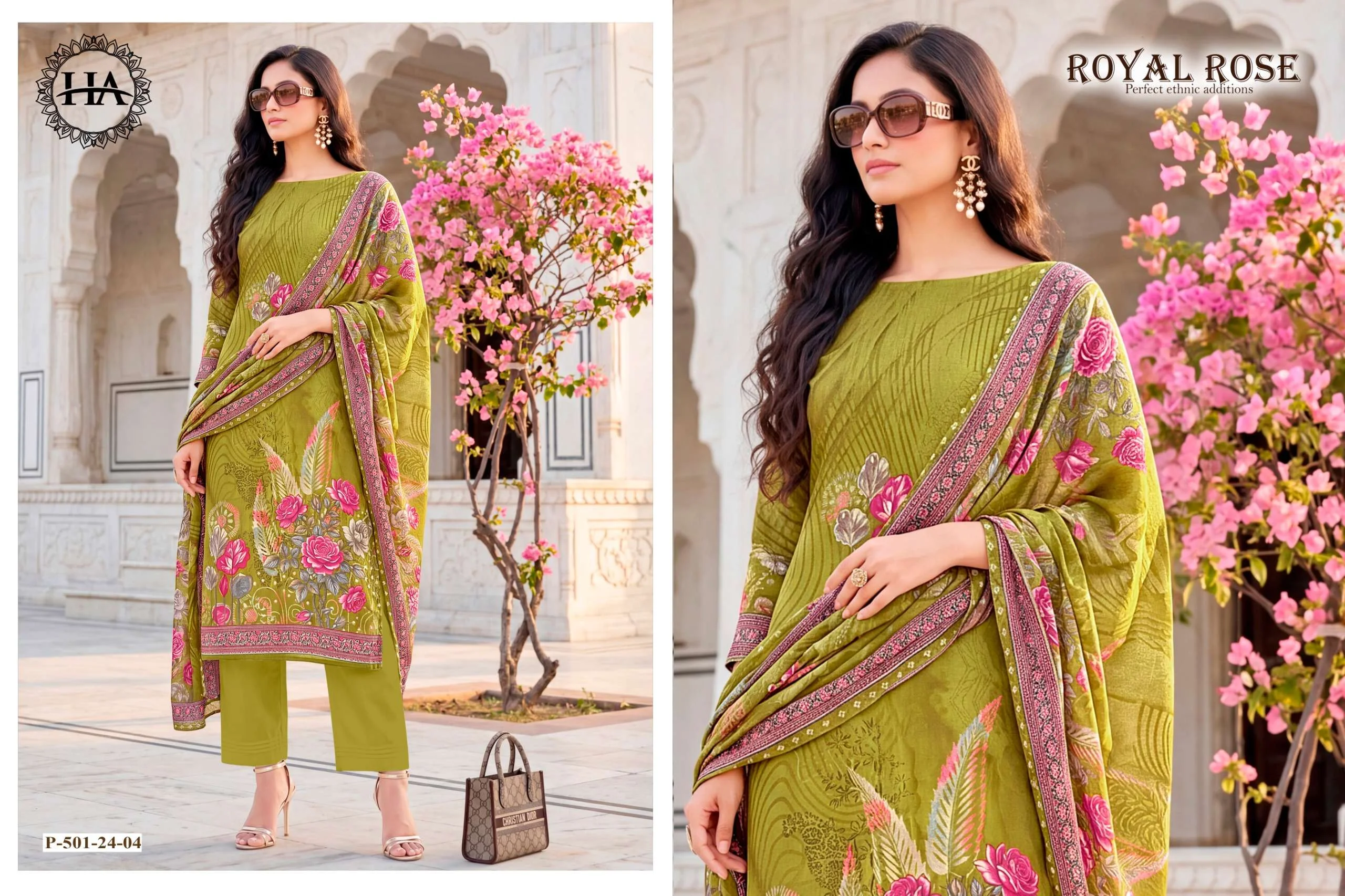 Harshit Fashion Hub Royal Rose