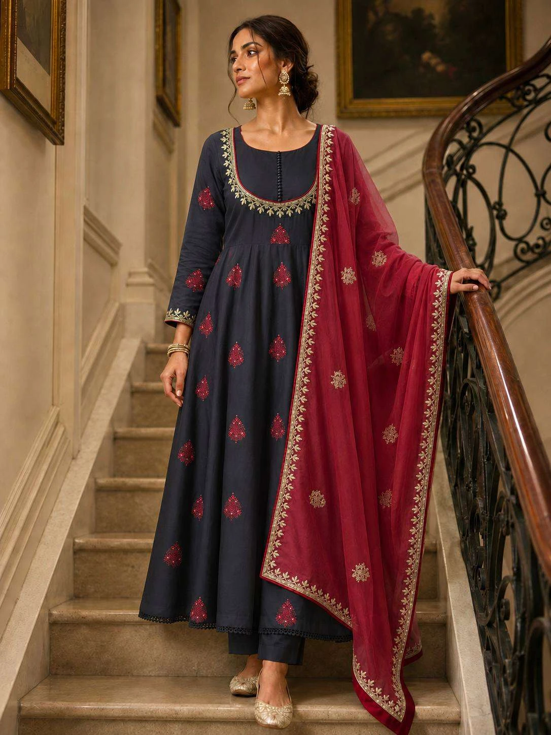 Hk 1740 - Readymade Dress