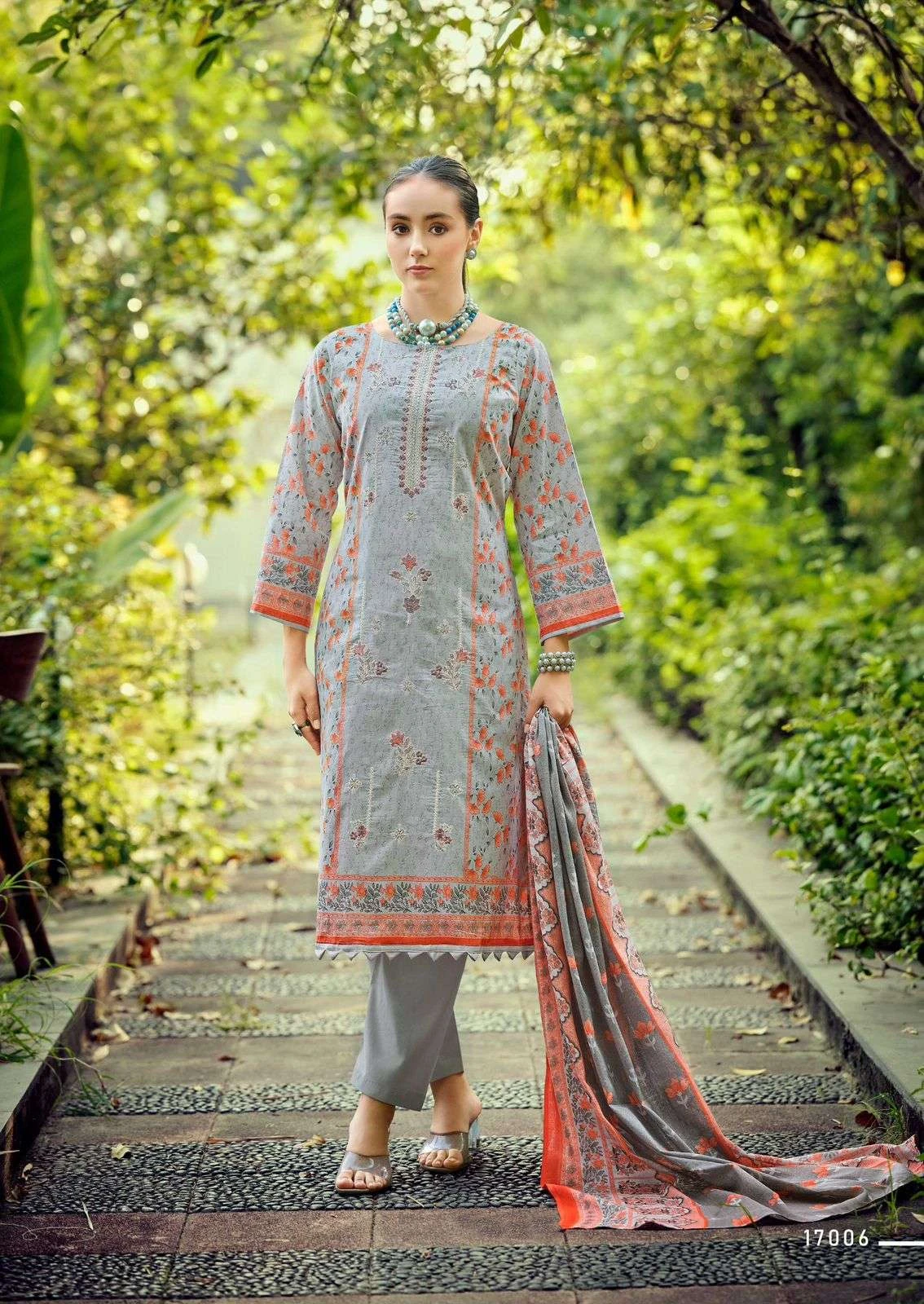 Ishaal Prints Embroidered Vol 17