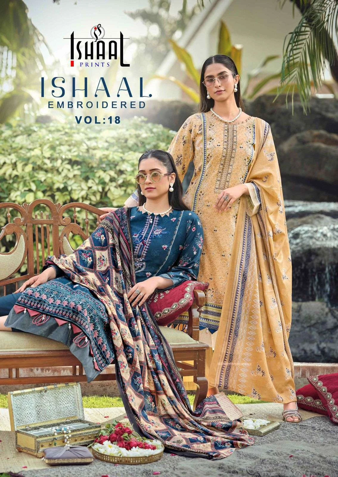 Ishaal Prints Embroidered Vol 18