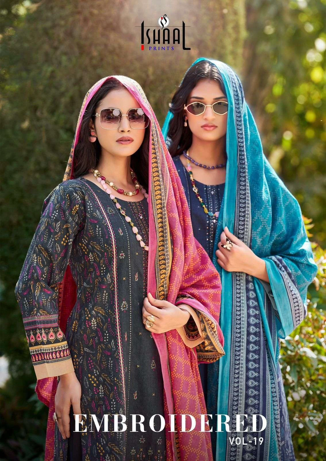 Ishaal Prints Embroidered Vol 19