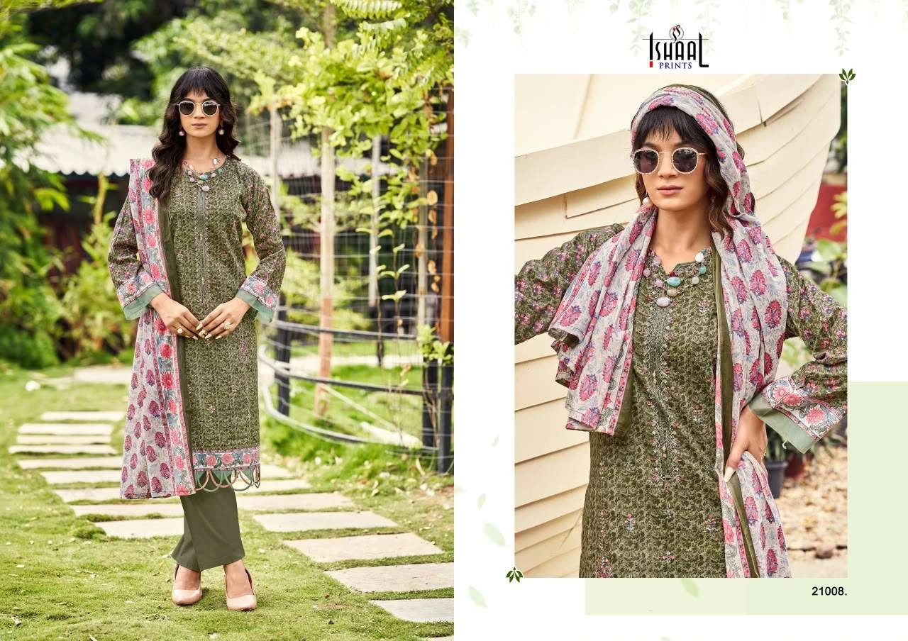 Ishaal Prints Embroidered Vol 21