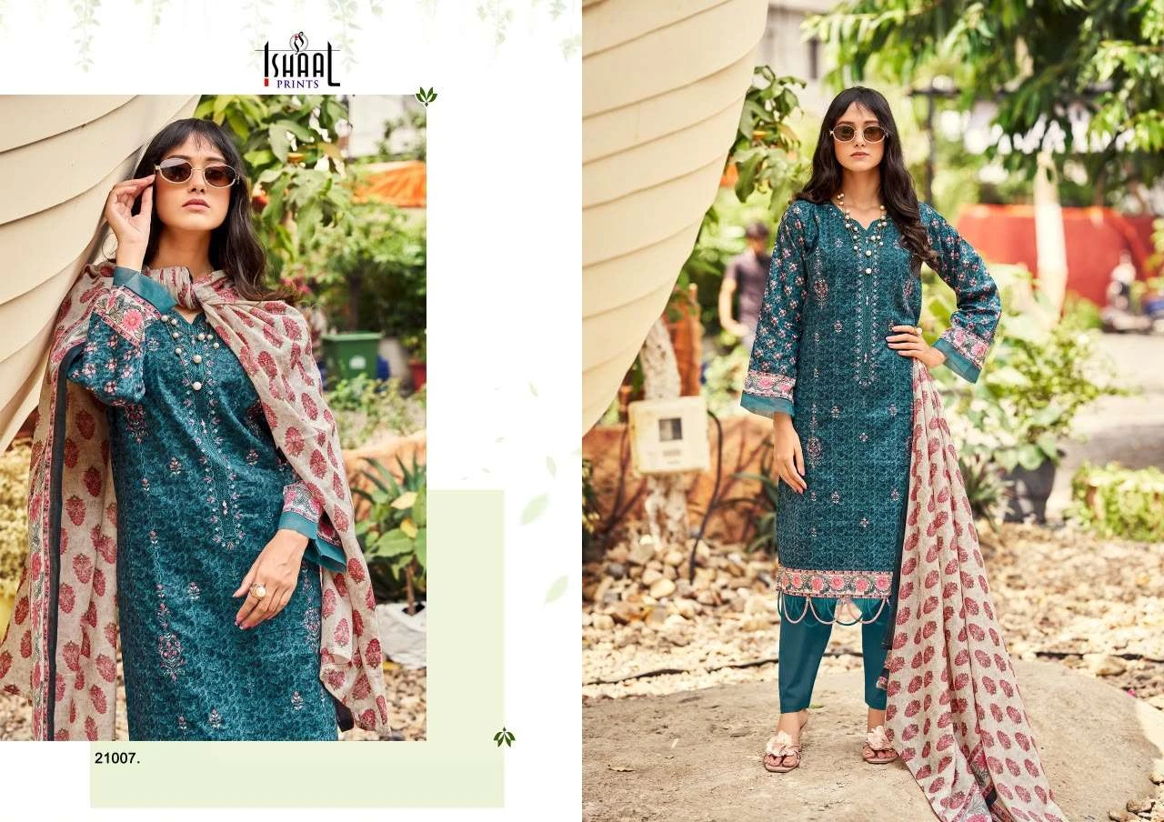 Ishaal Prints Embroidered Vol 21