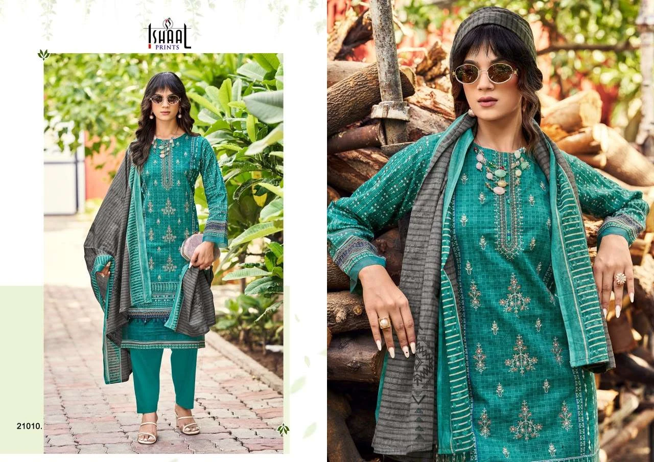 Ishaal Prints Embroidered Vol 21