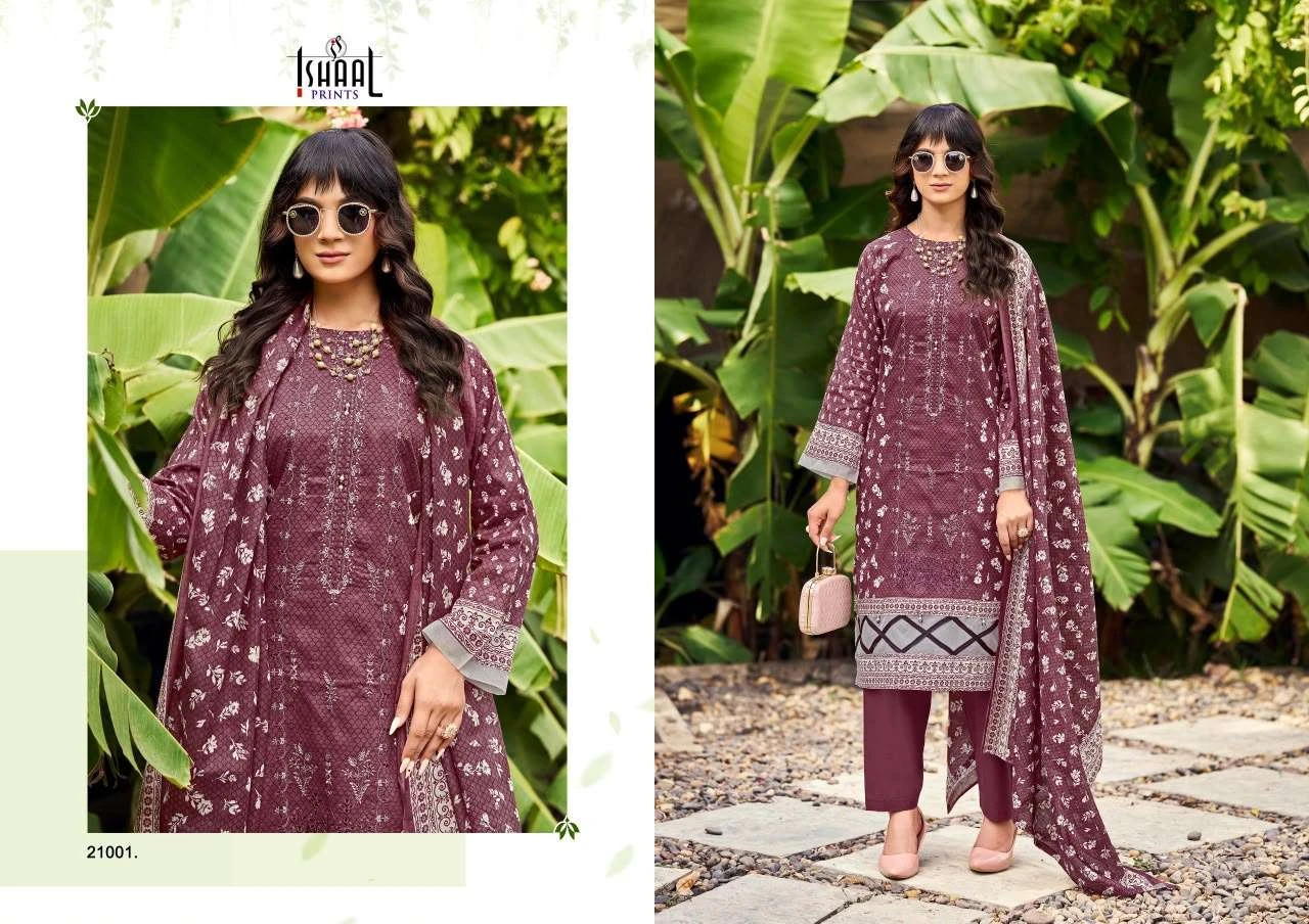 Ishaal Prints Embroidered Vol 21