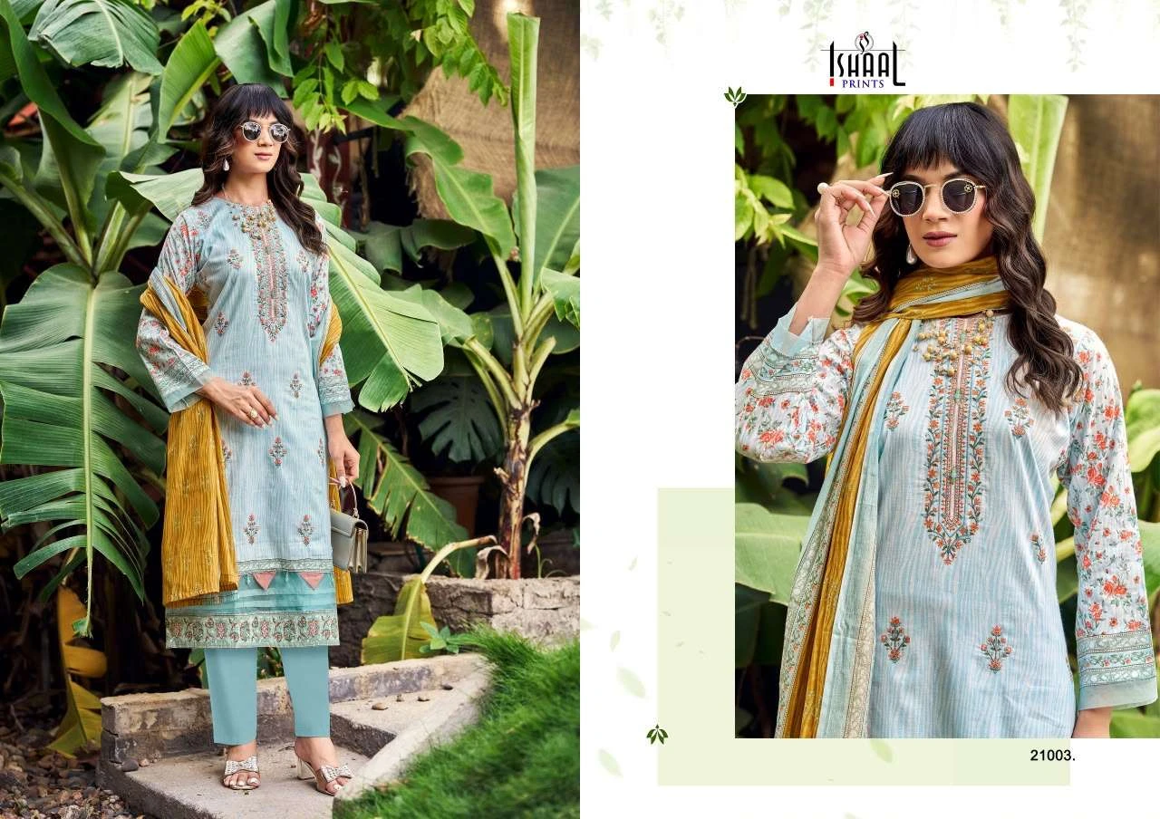 Ishaal Prints Embroidered Vol 21