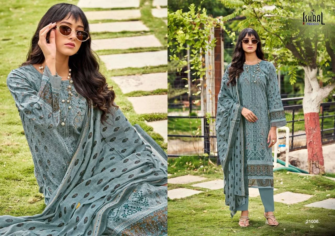 Ishaal Prints Embroidered Vol 21