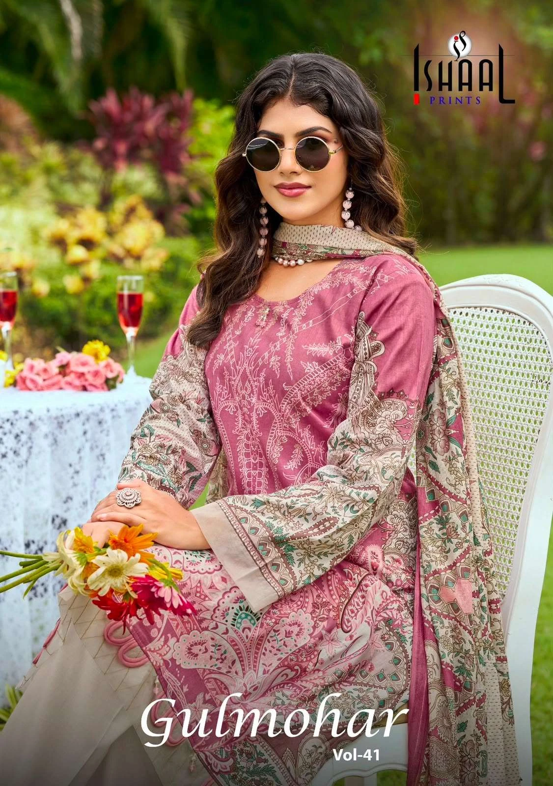 Ishaal Prints Gulmohar Vol 41