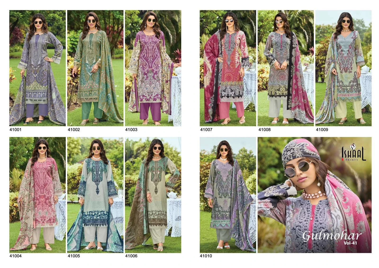 Ishaal Prints Gulmohar Vol 41
