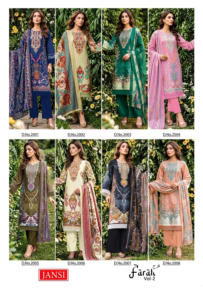 Jansi Faraah Vol 2 - Readymade Dress