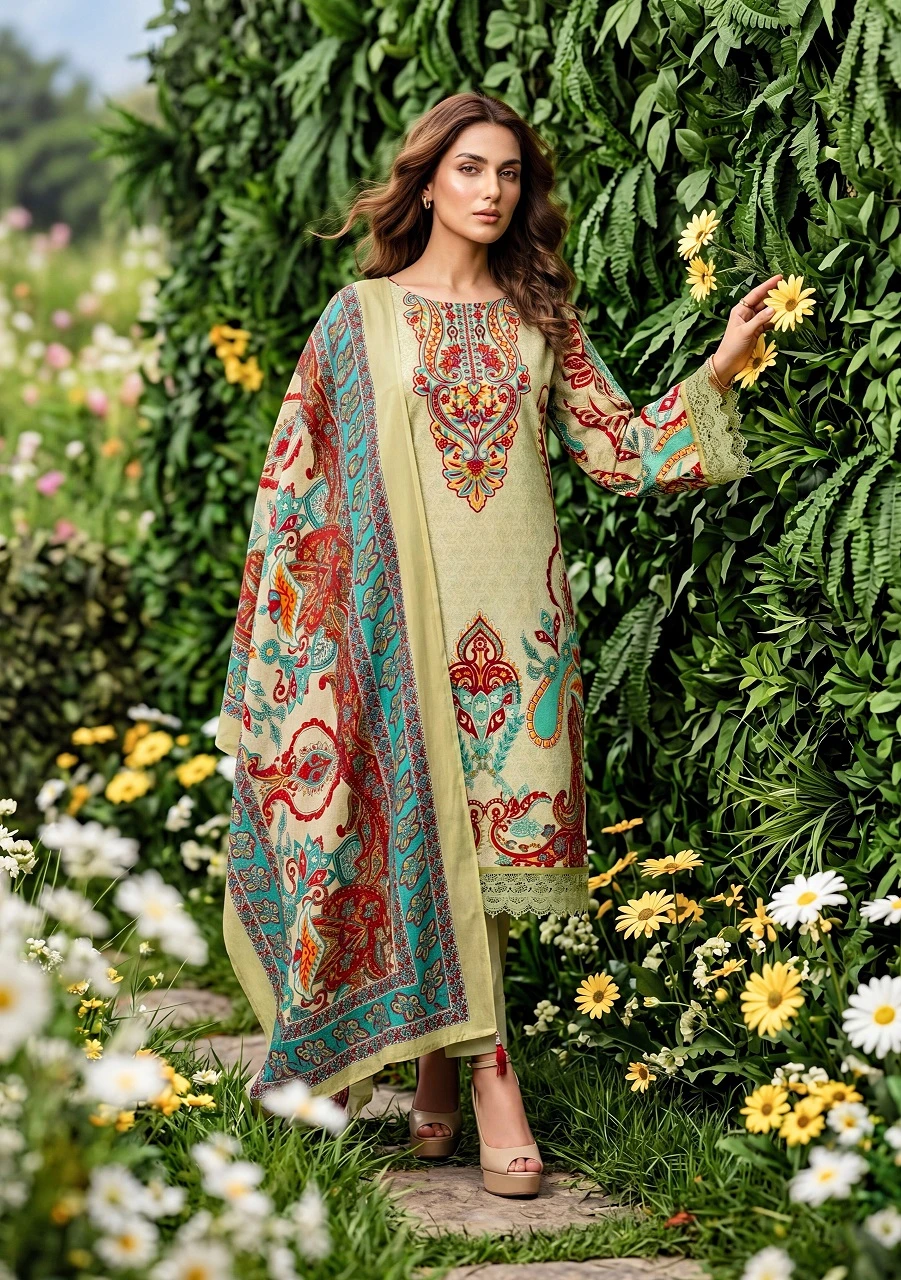 Jansi Faraah Vol 2 - Readymade Dress