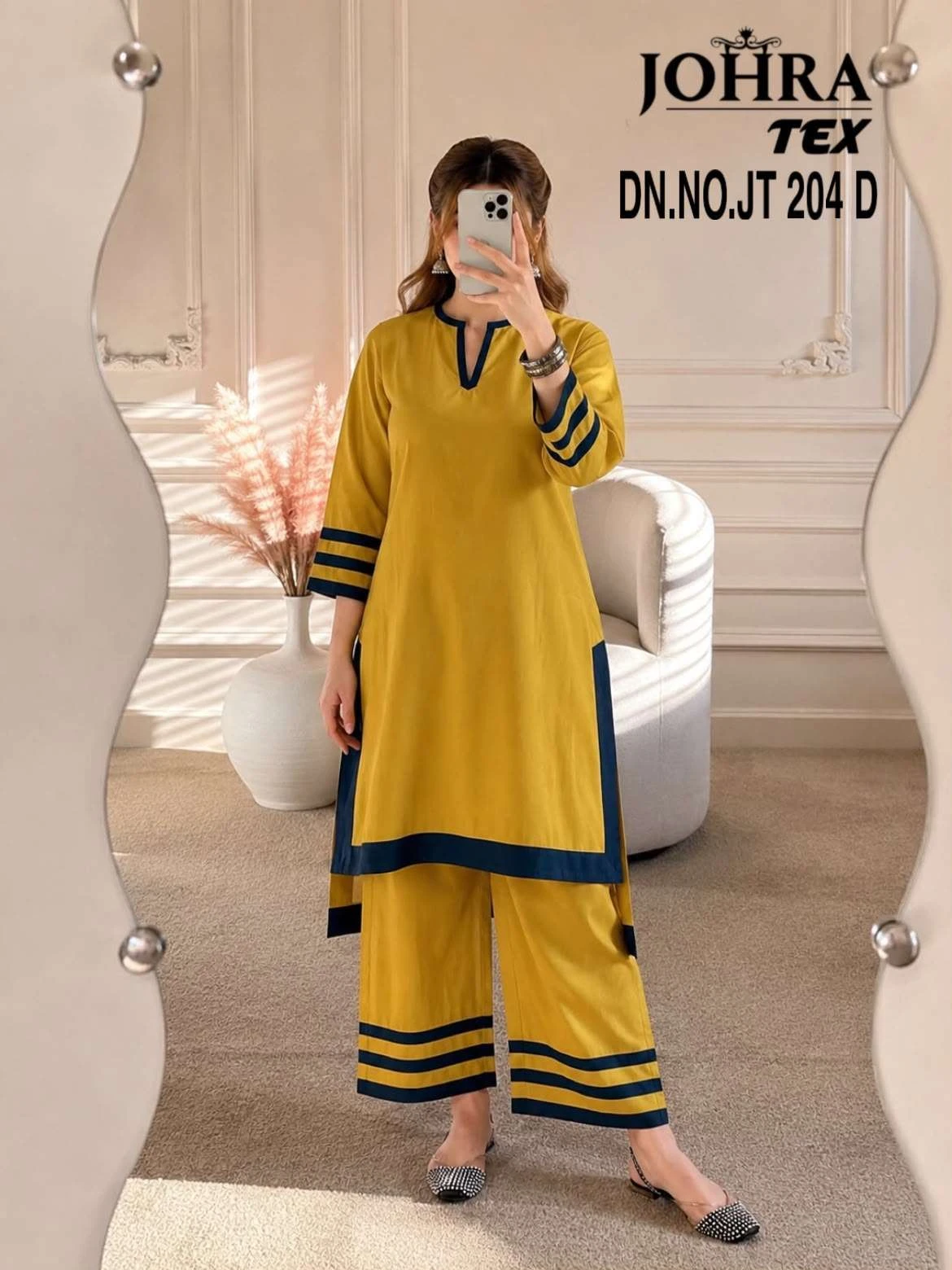 Johra Tex Jt 204 Ready Made Co-ord Set Collection