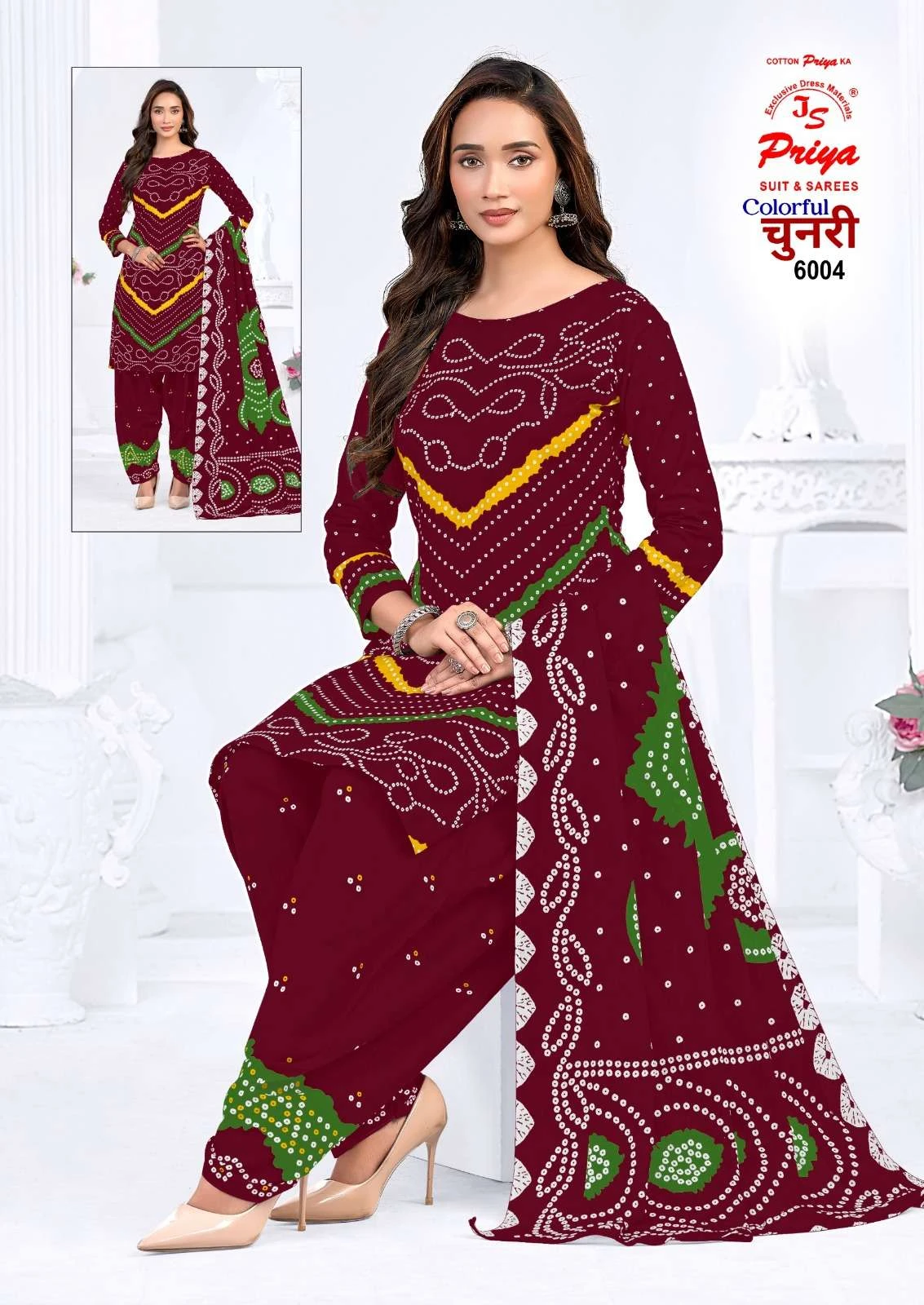 Js Priya Colourful Chunri Vol 6