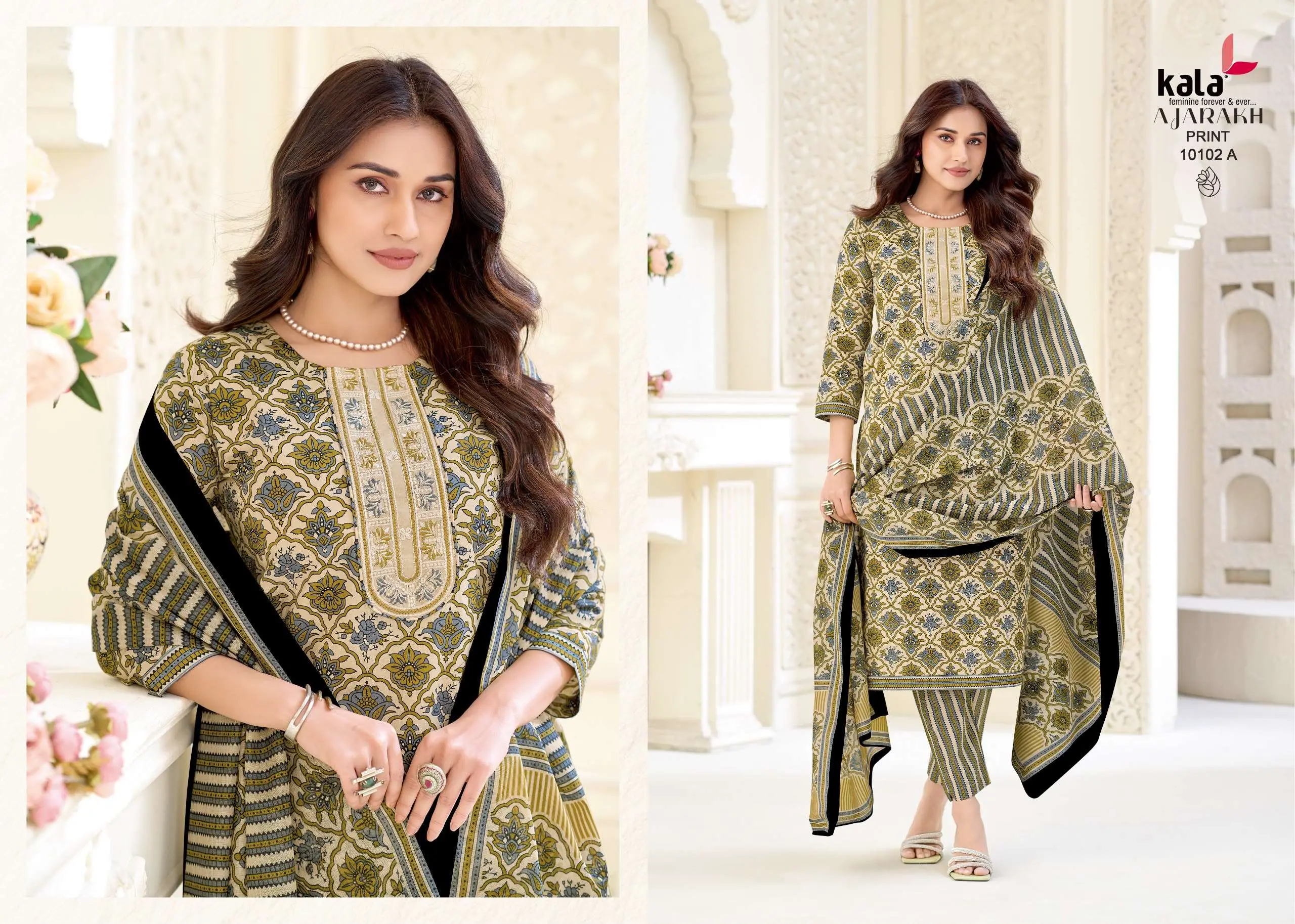 Kala Fashion Ajarakh Print Vol 1 - Readymade Dress