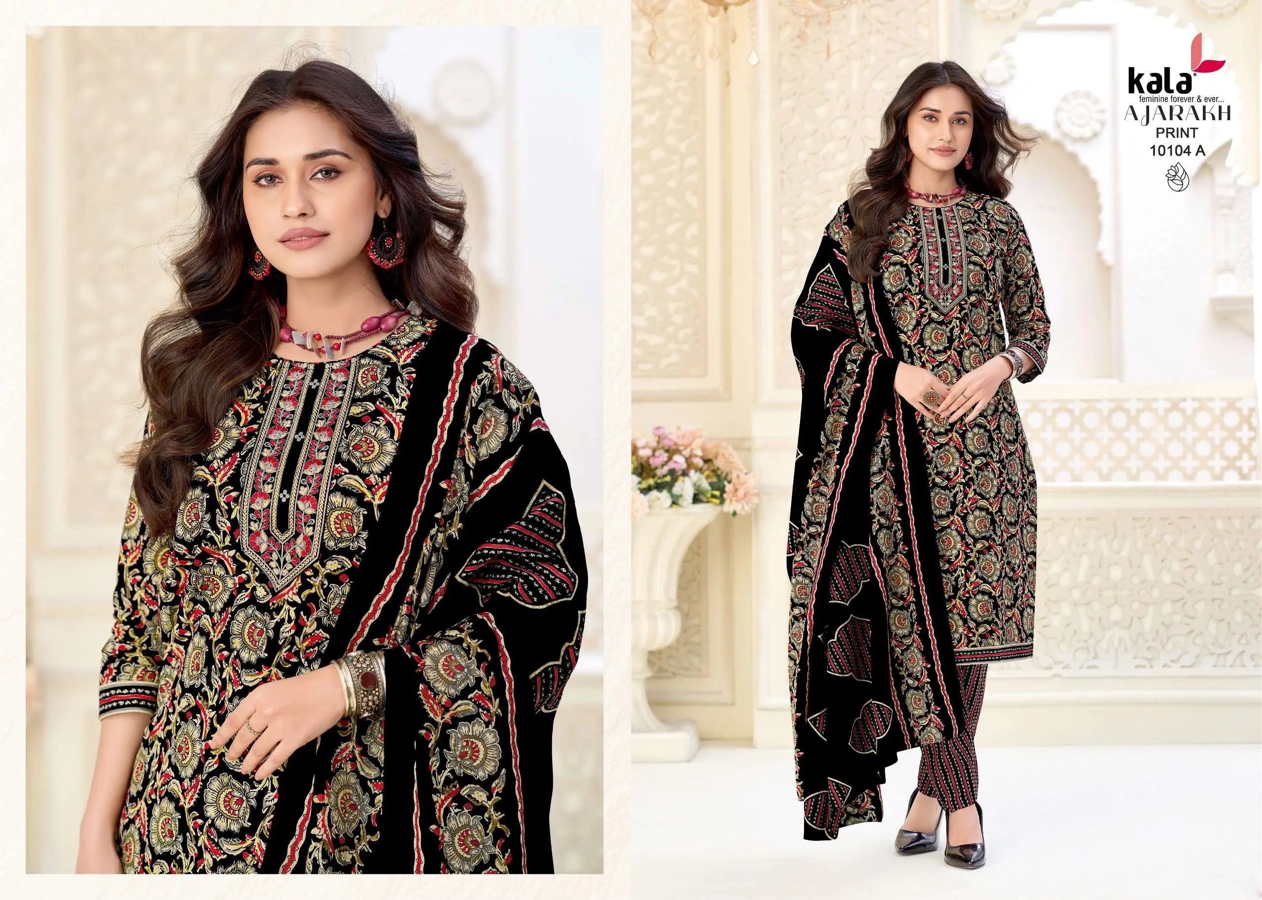 Kala Fashion Ajarakh Print Vol 1 - Readymade Dress