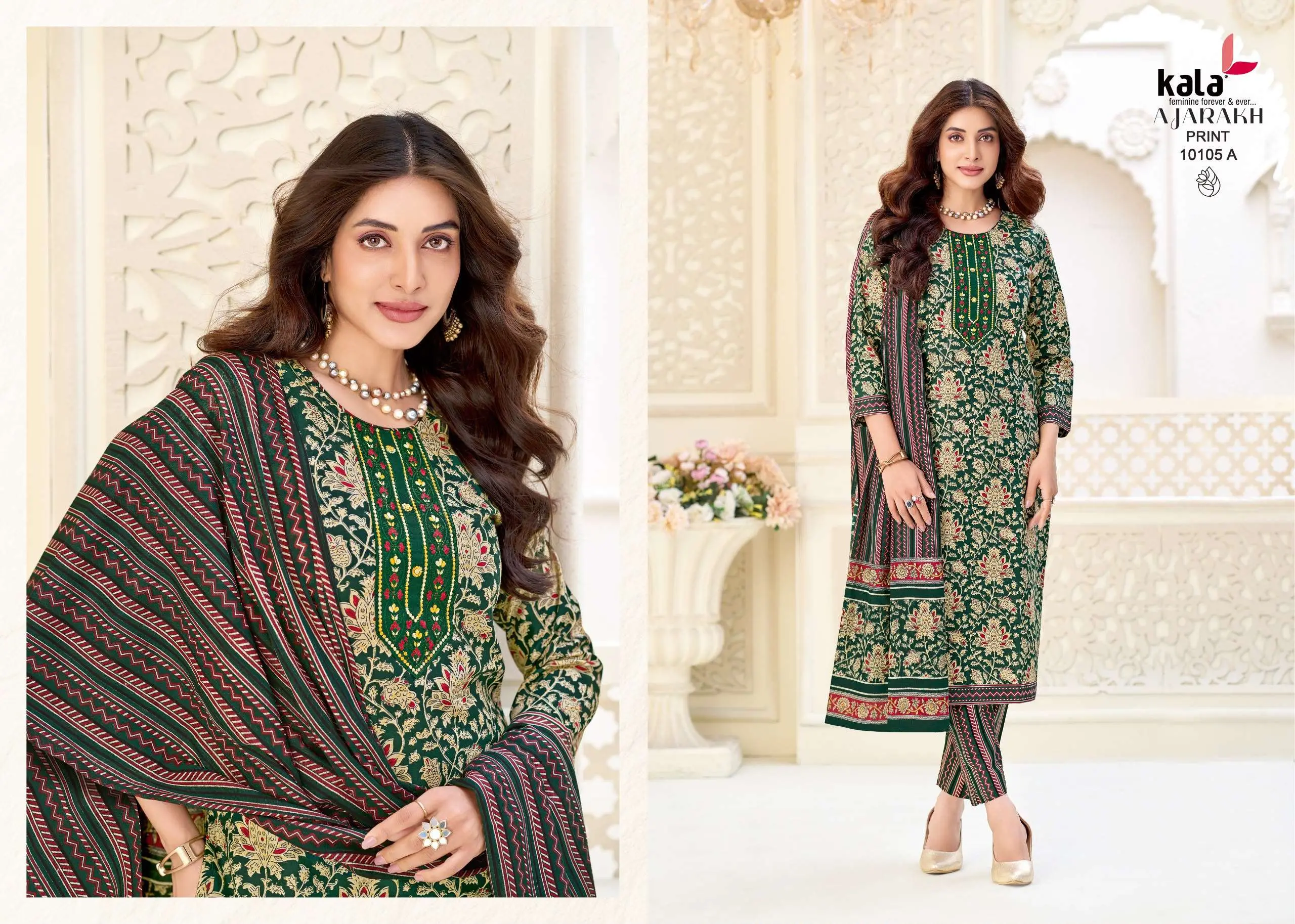 Kala Fashion Ajarakh Print Vol 1 - Readymade Dress