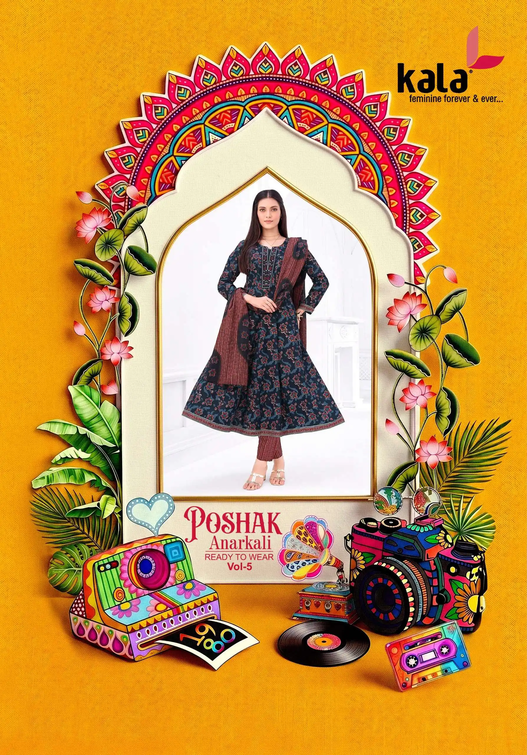 Kala Fashion Anarkali Vol 5 - Readymade Dress