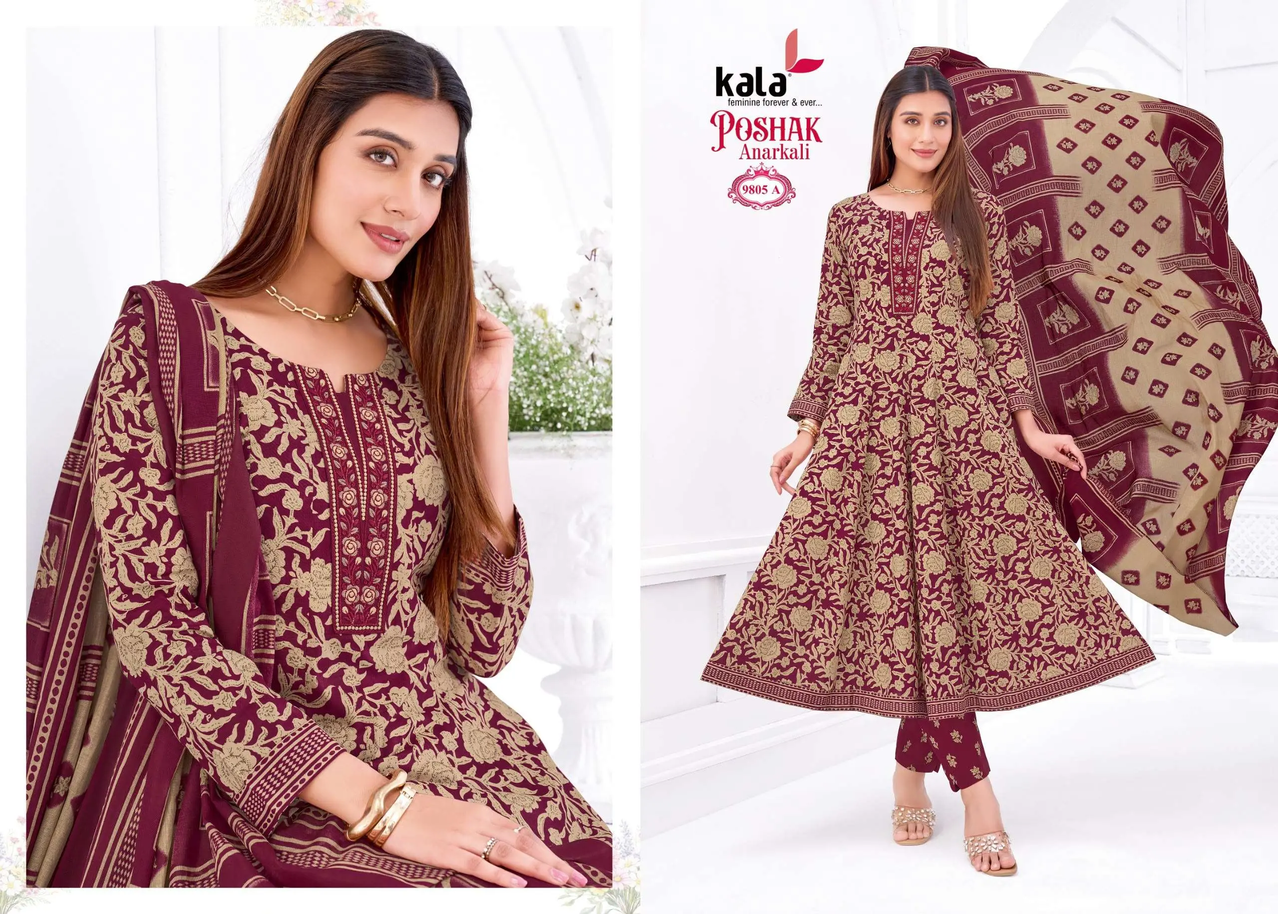 Kala Fashion Anarkali Vol 5 - Readymade Dress