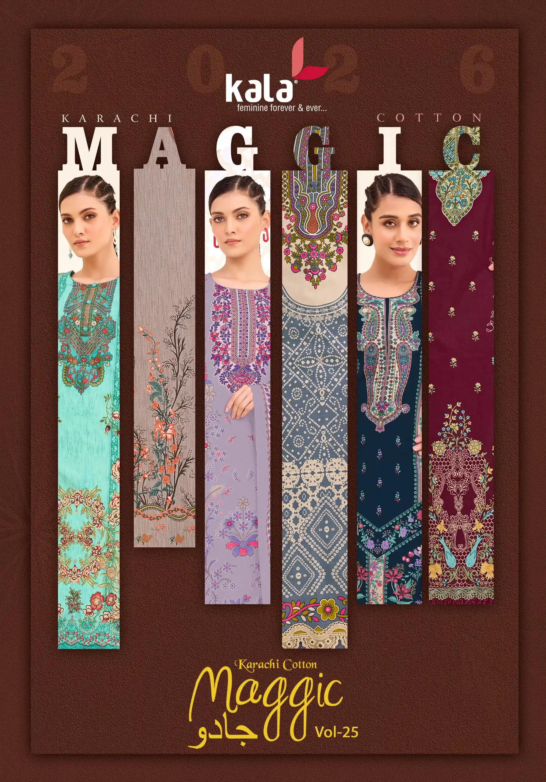Kala Maggic Vol 25 - Readymade Dress