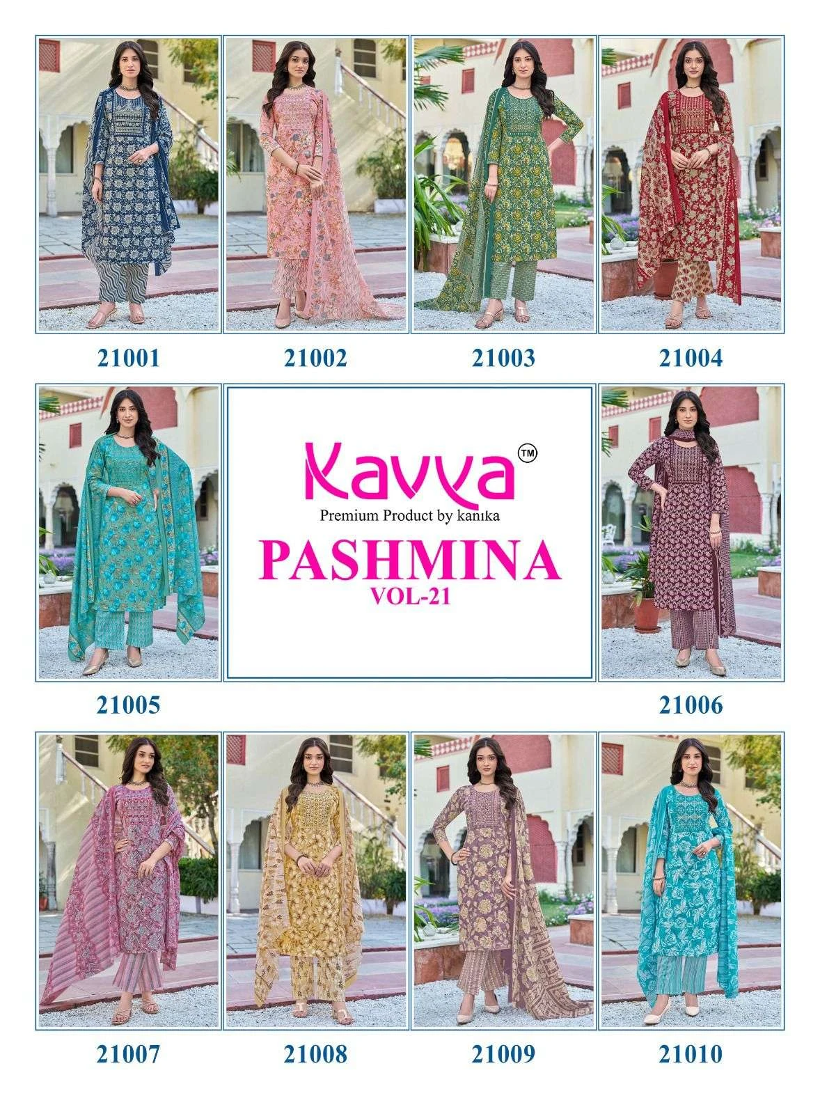 Kavya Pashmina Vol 21