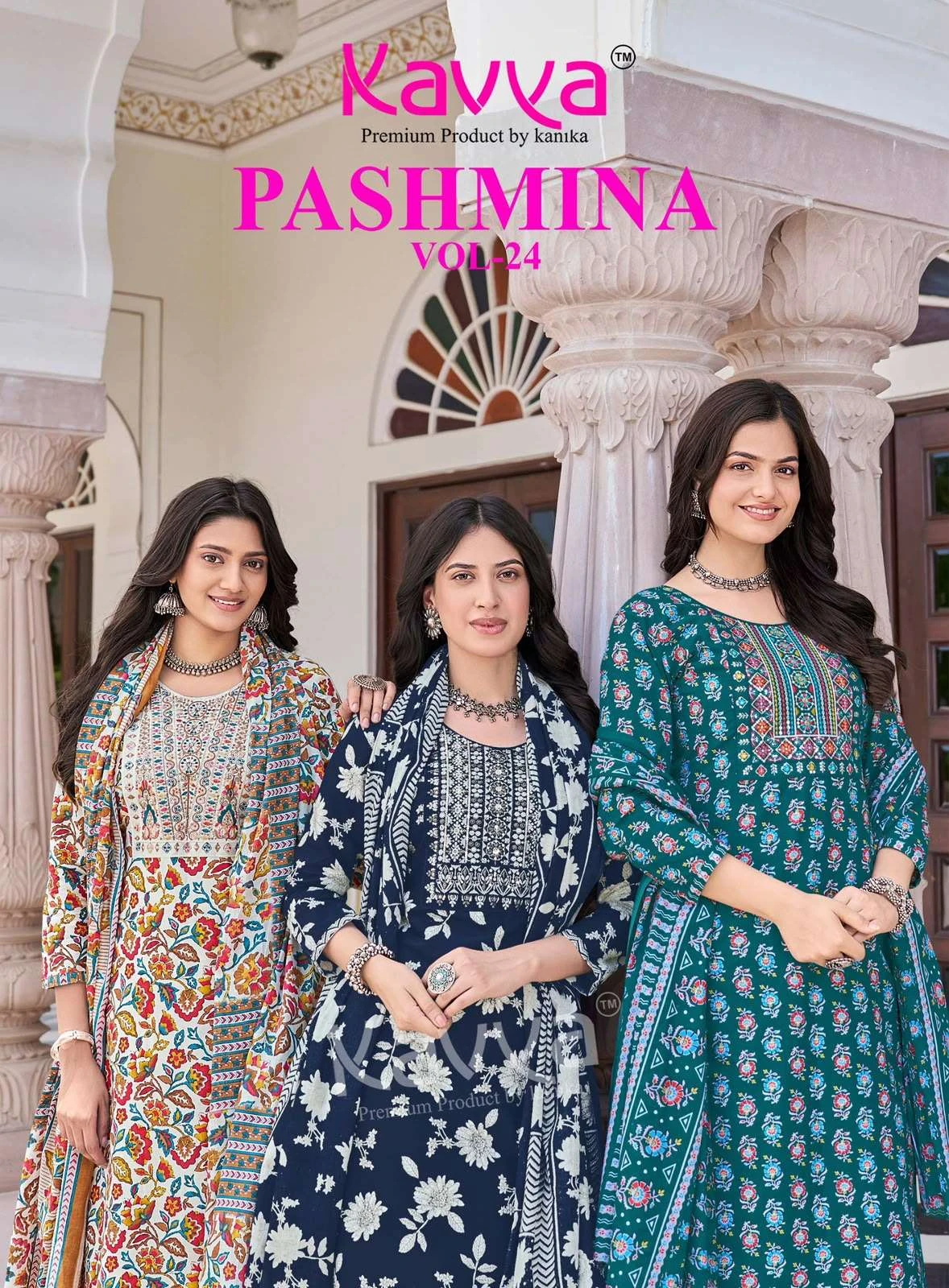 Kavya Pashmina Vol 24 - Readymade Dress