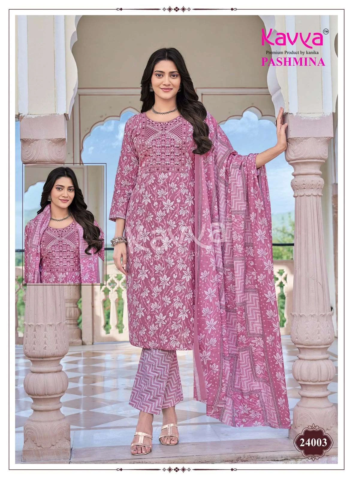 Kavya Pashmina Vol 24 - Readymade Dress