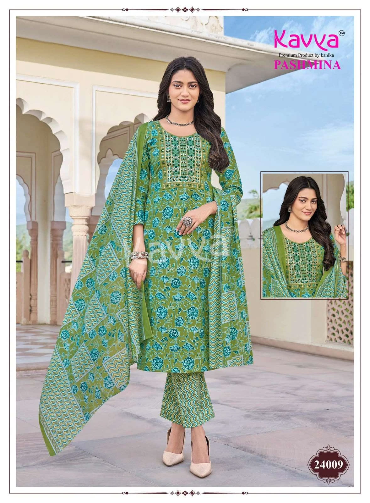 Kavya Pashmina Vol 24 - Readymade Dress