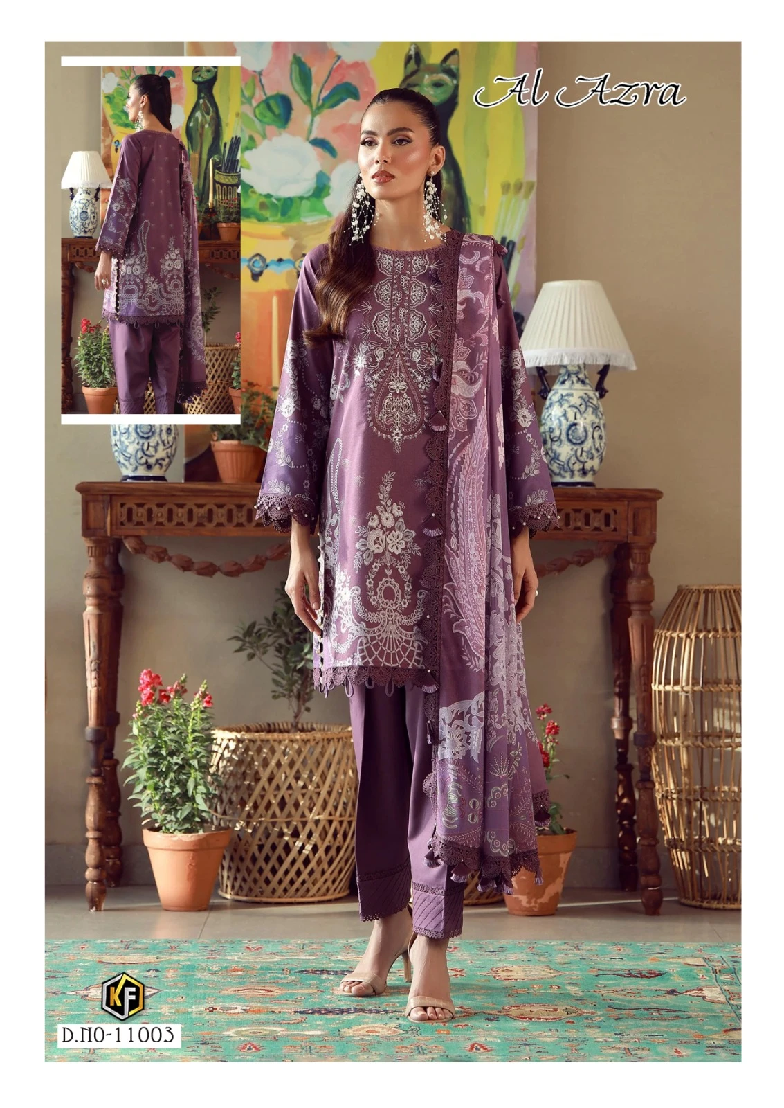 Keval Al Azara Vol 11 - Readymade Dress
